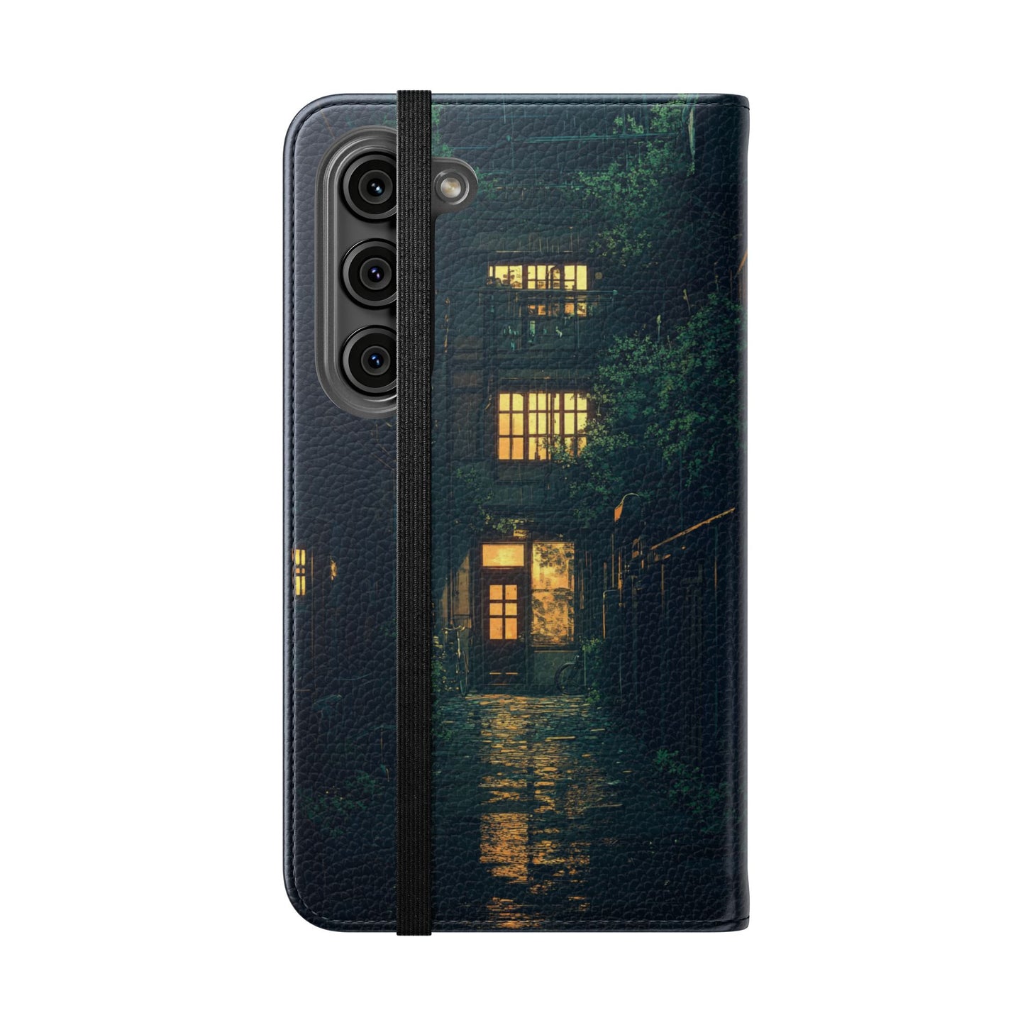 Rainy Alley - Wallet Flip Case