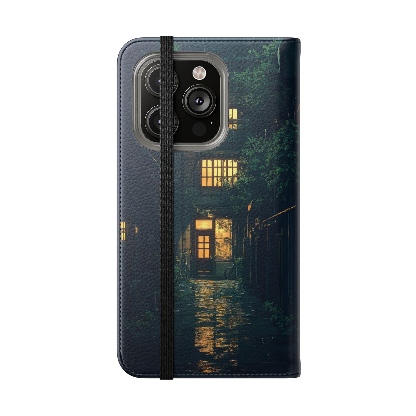 Rainy Alley - Wallet Flip Case