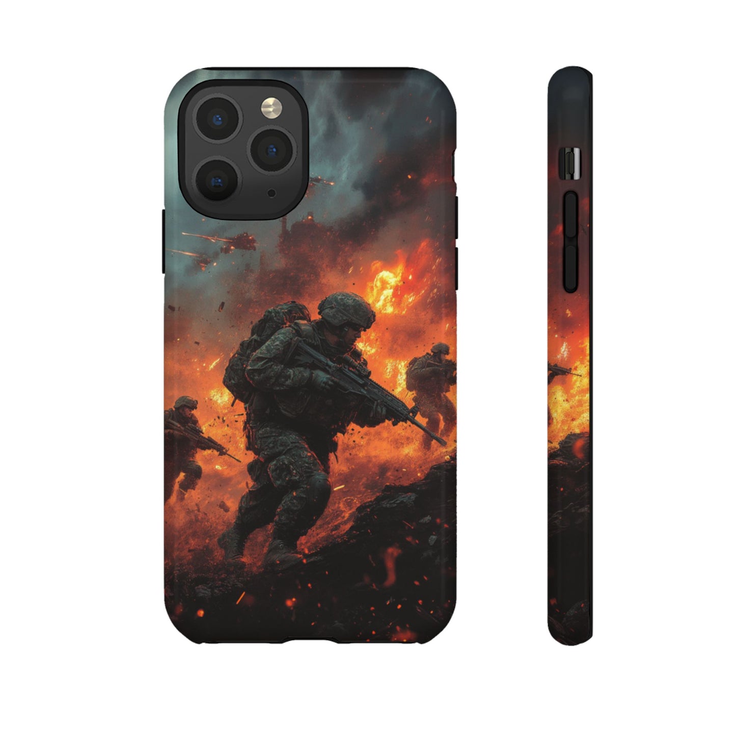 Epic Battlefield Soldier Phone Case - iPhone, Google Pixel, Samsung Galaxy