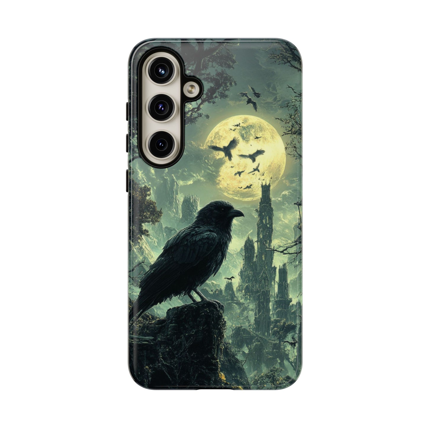 Raven Moon - Tough Samsung Galaxy Case