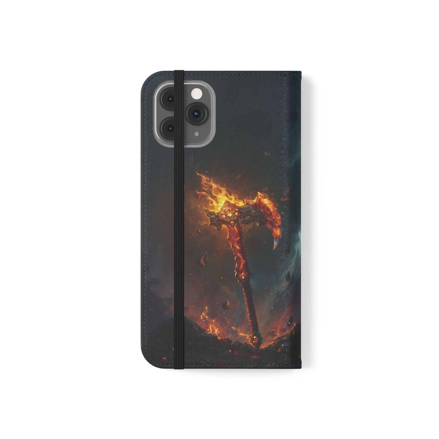Dragon Fire Axe - Wallet Flip Case