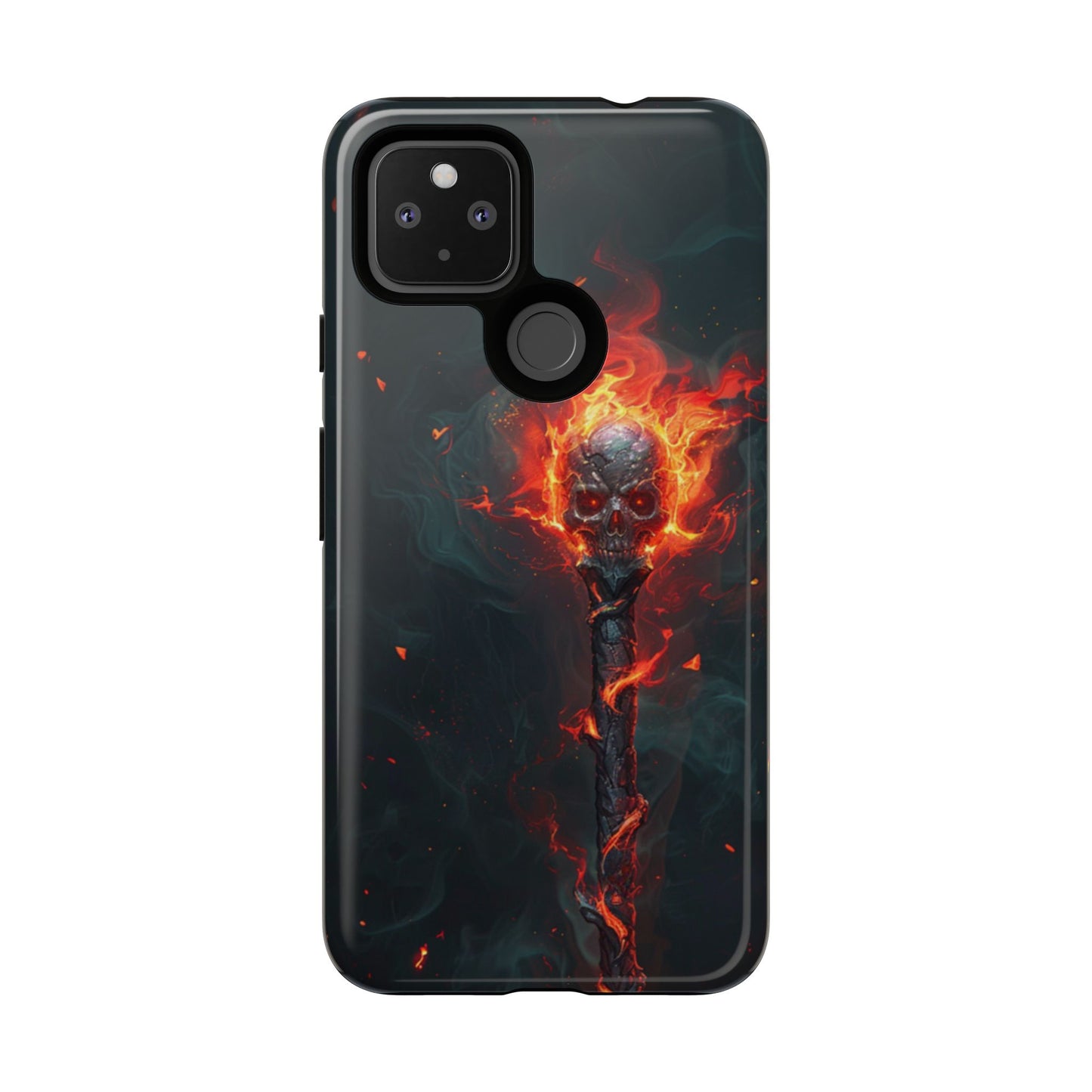 Inferno Skull Staff - Tough Google Pixel Case
