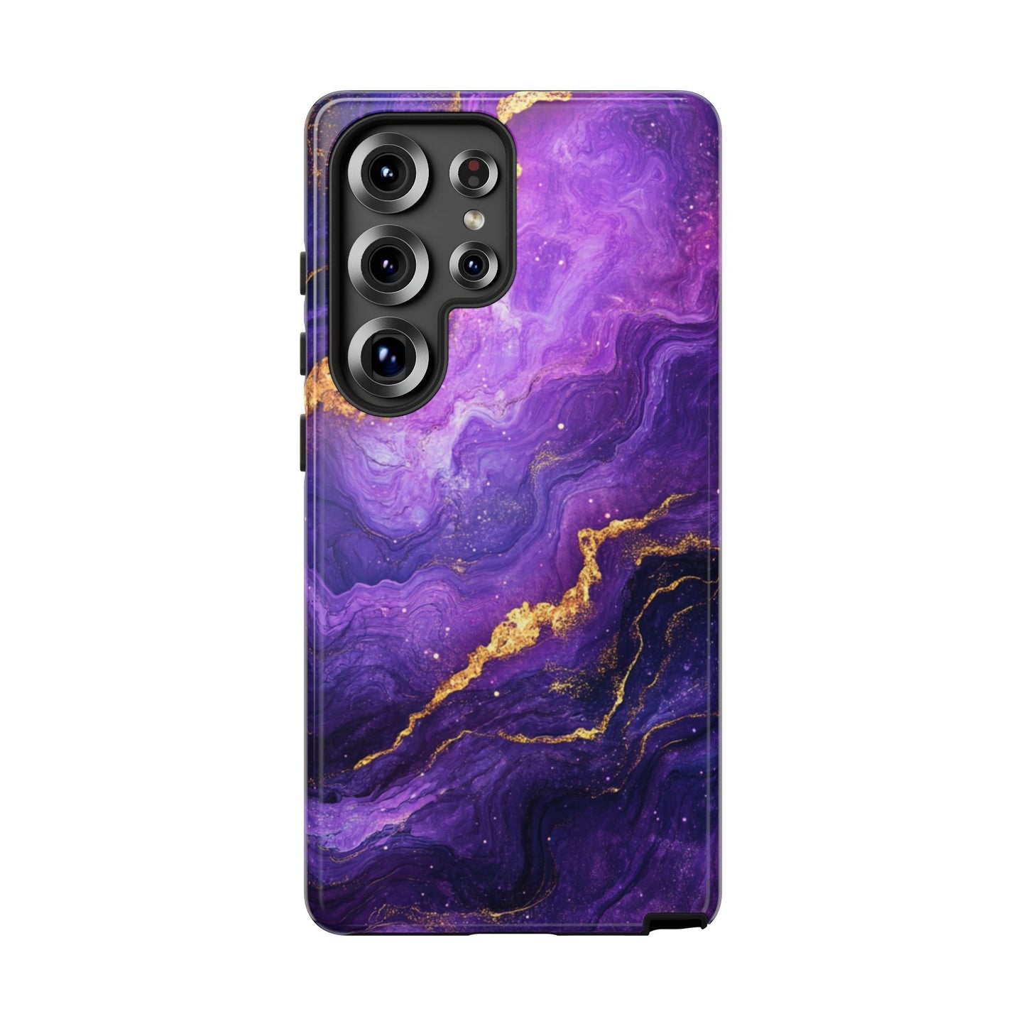 Amethyst Gold Marble – Tough Samsung Galaxy Case