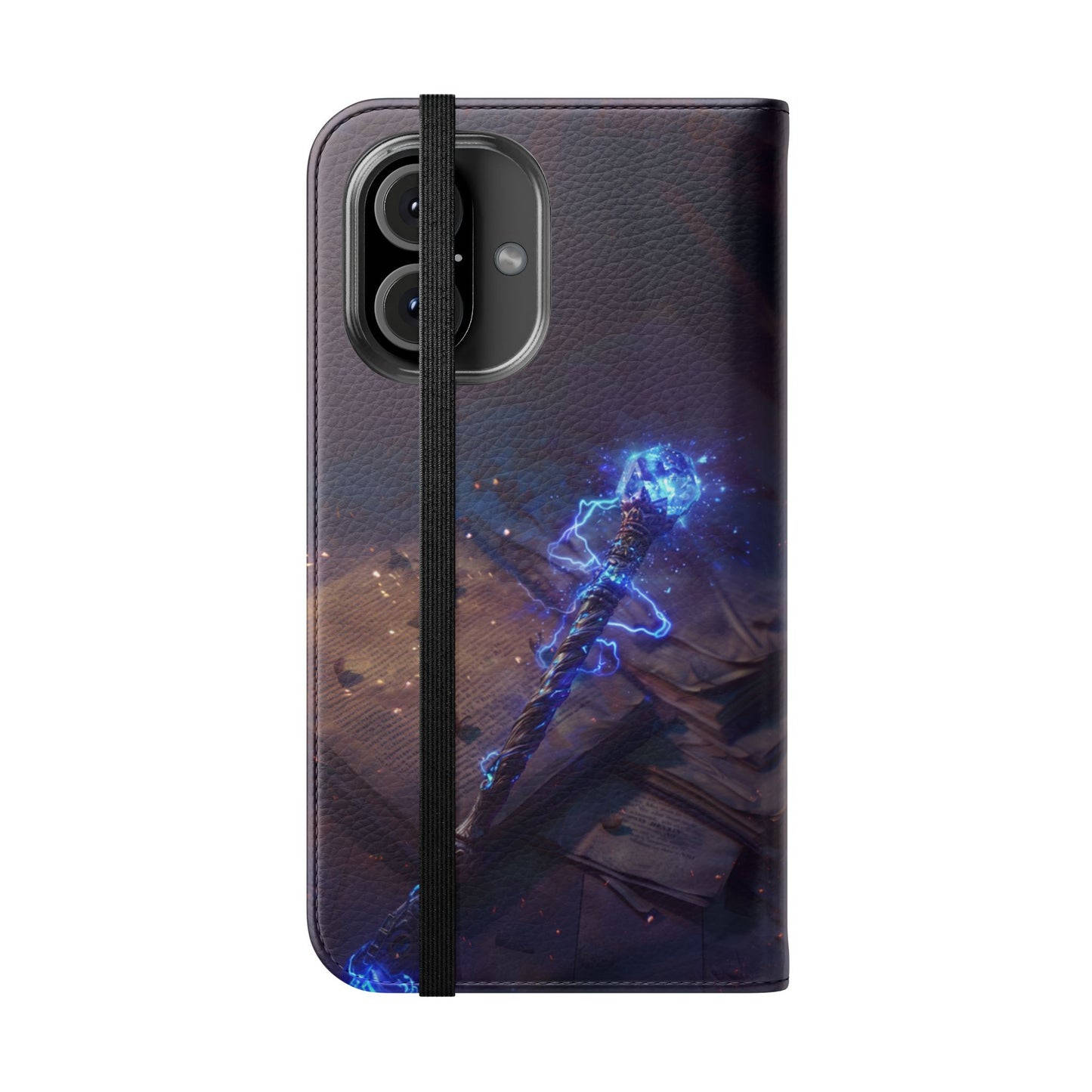 Lightning Staff - Wallet Flip Case