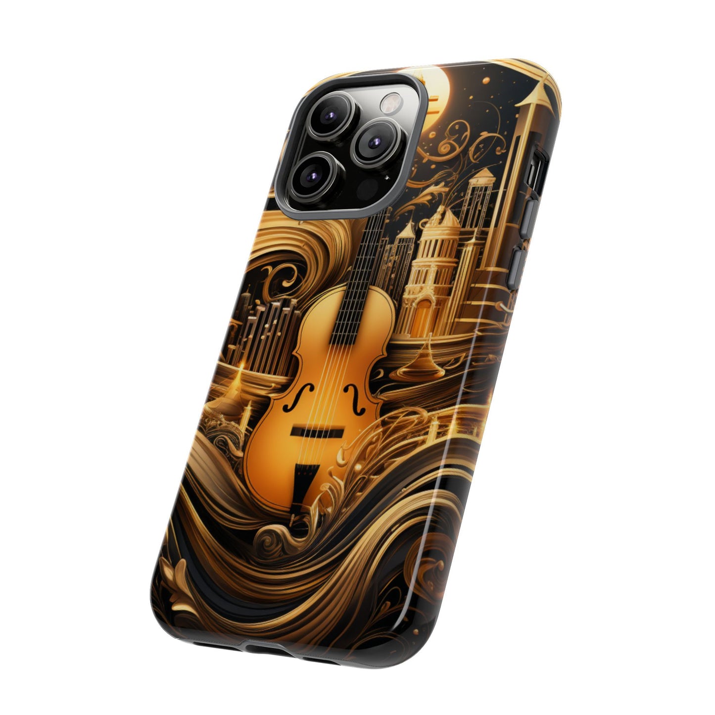 Golden Symphony Phone Case – iPhone, Samsung, Google Pixel