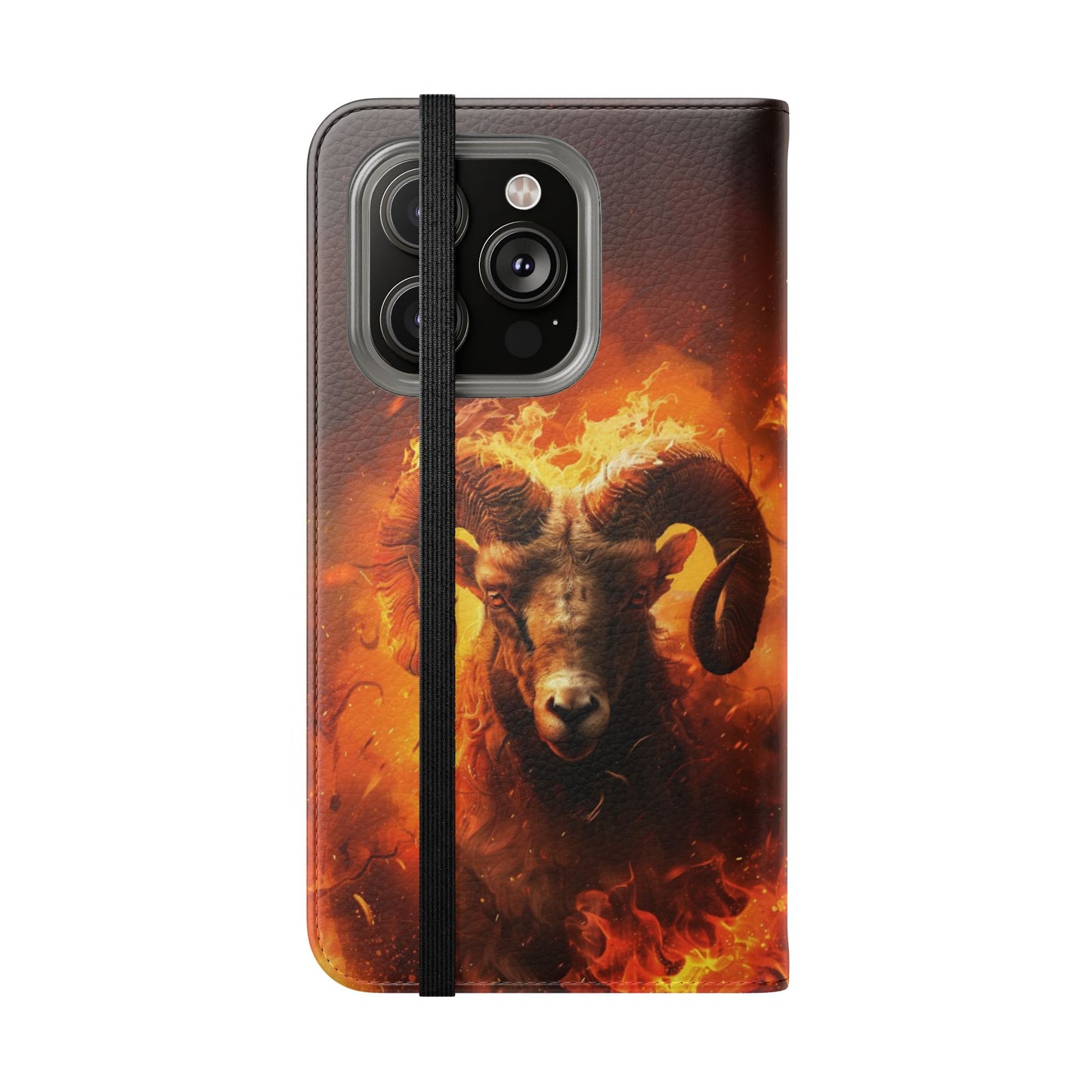 Aries Fire Ram - Wallet Flip Case