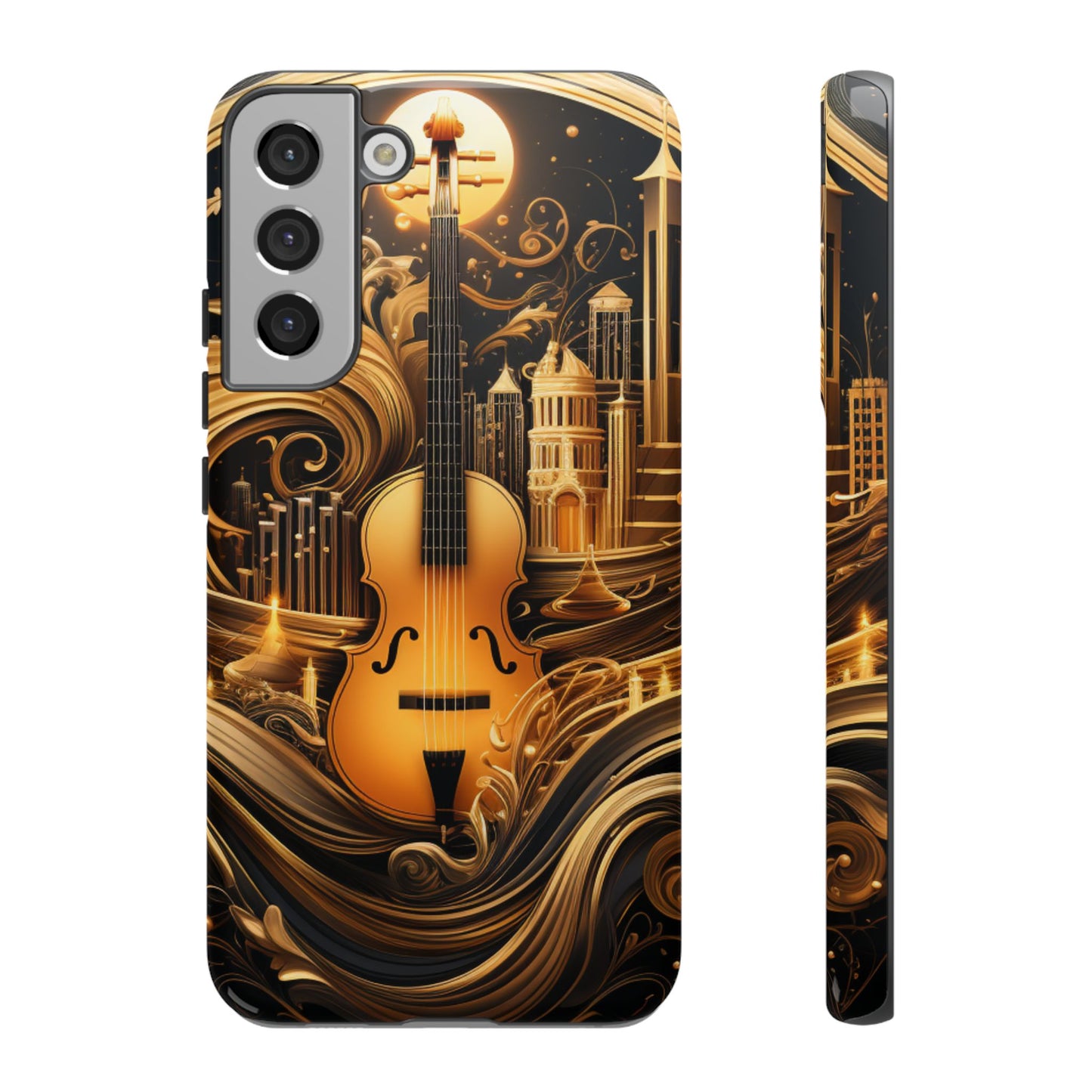 Golden Symphony Phone Case – iPhone, Samsung, Google Pixel