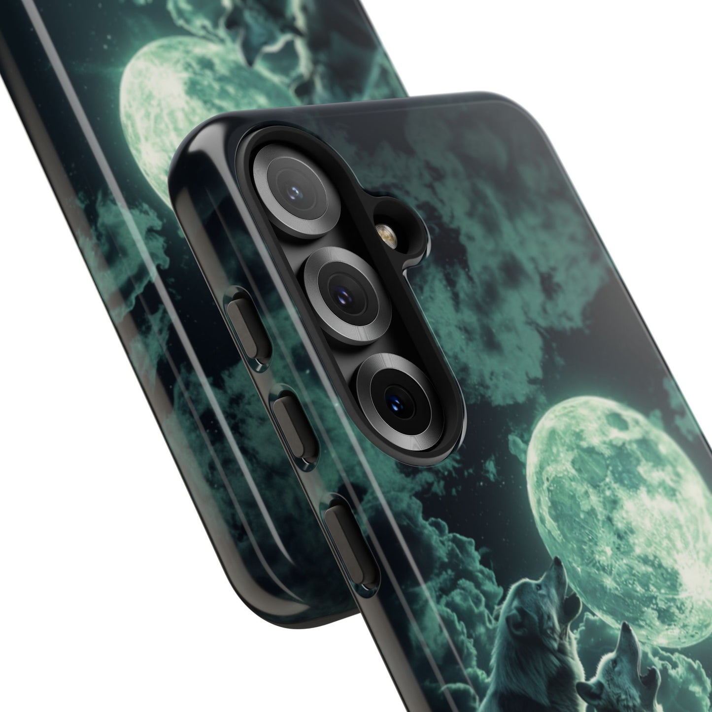 Moonlit Wolf Chorus - Tough Samsung Galaxy Case