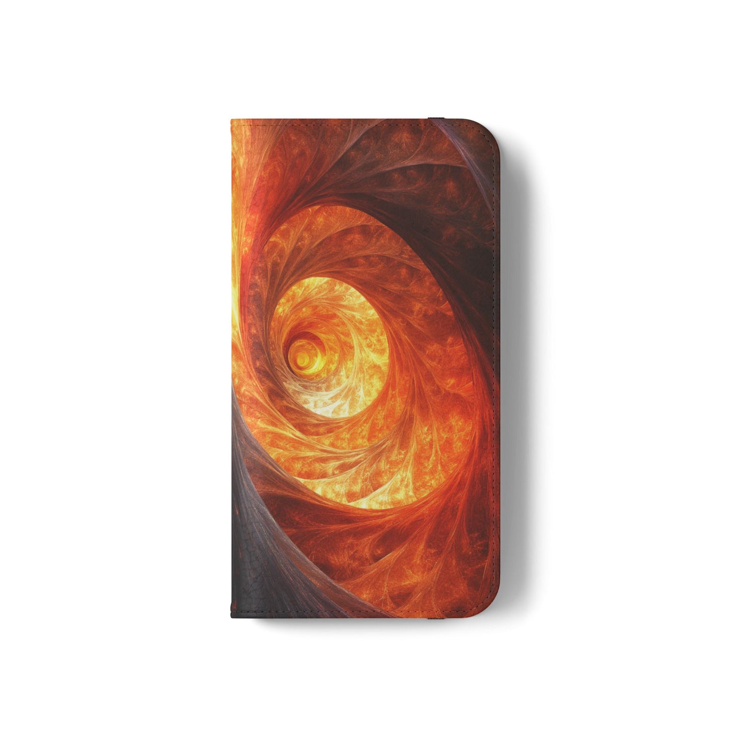 Fire Spiral - Wallet Flip Case