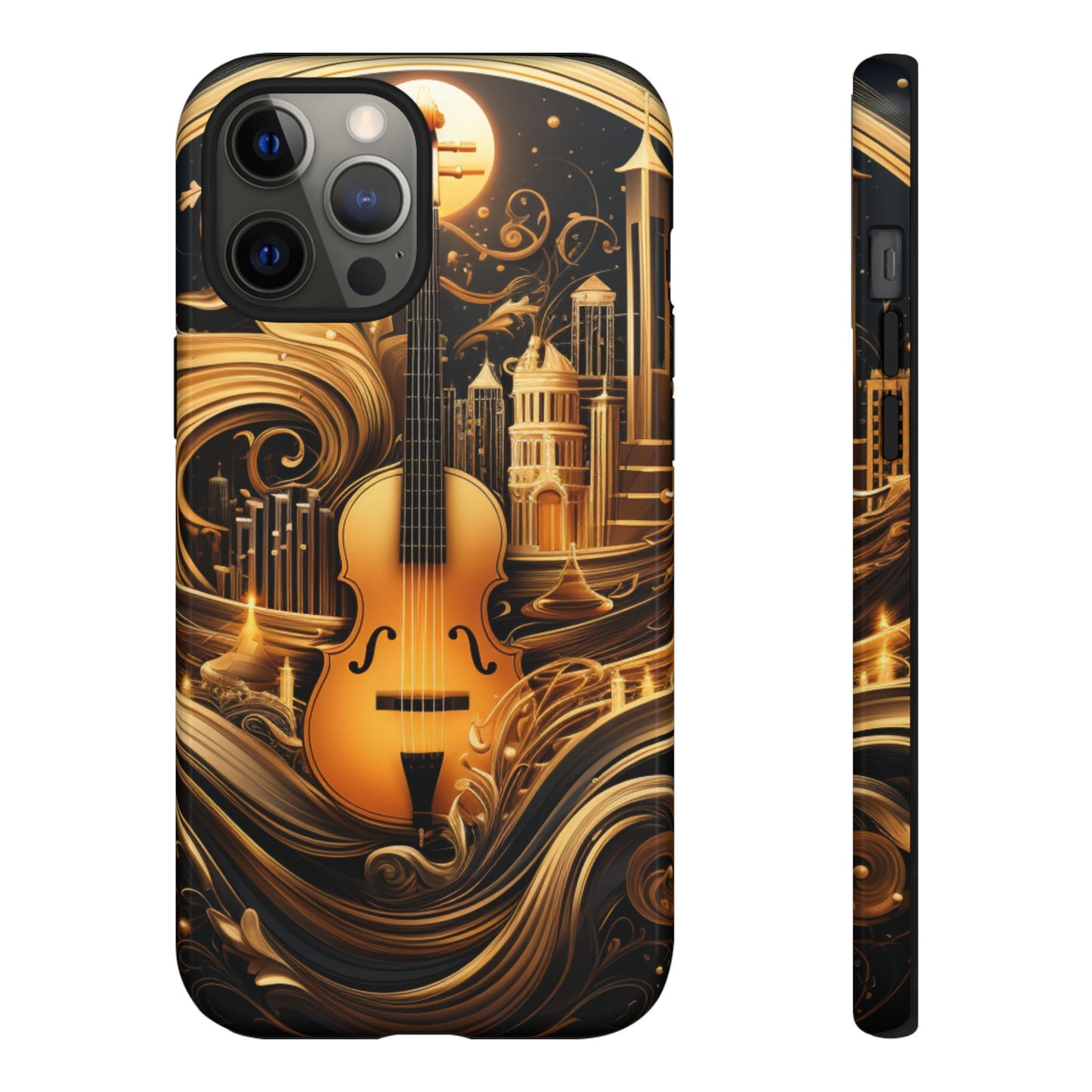 Golden Symphony Phone Case – iPhone, Samsung, Google Pixel