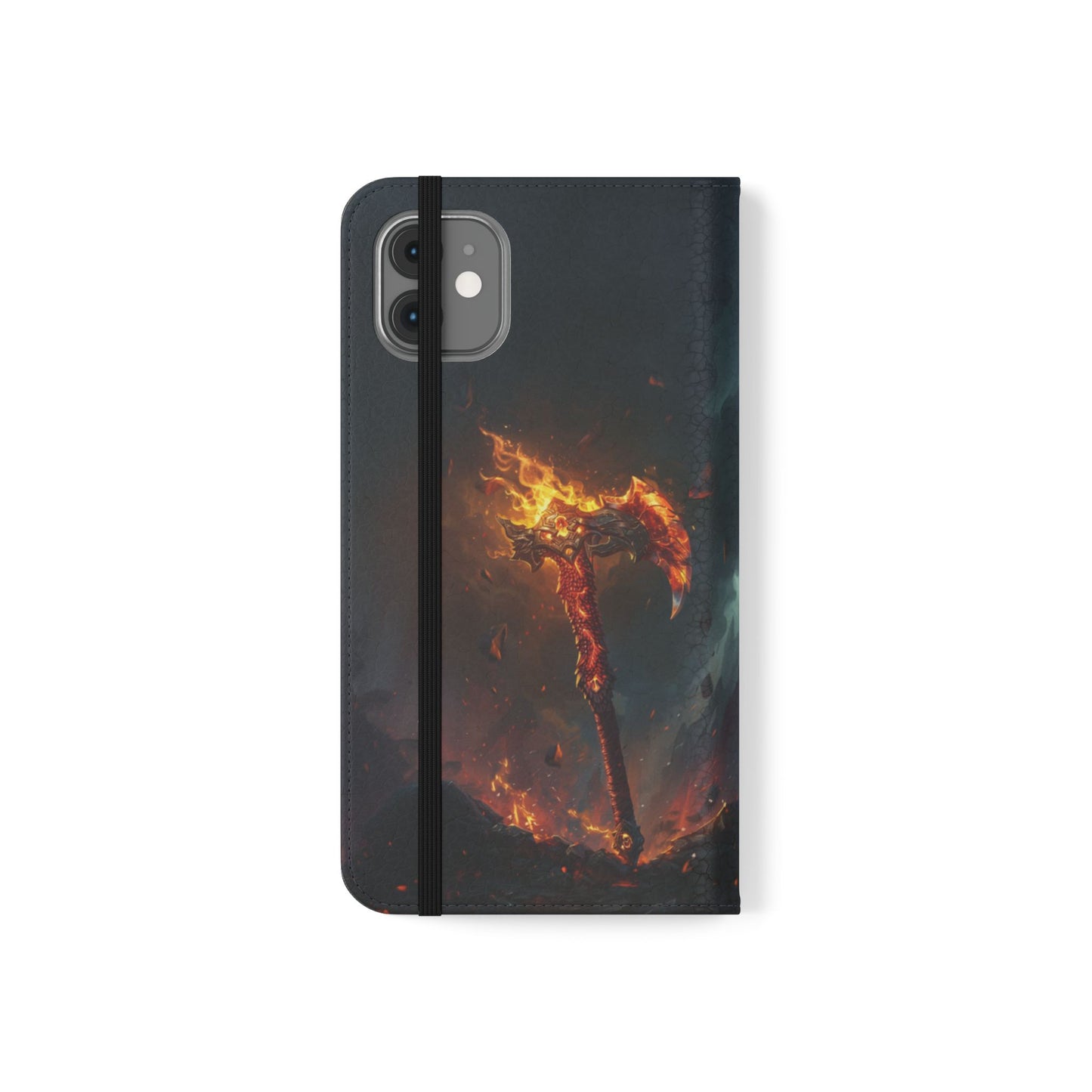 Dragon Fire Axe - Wallet Flip Case