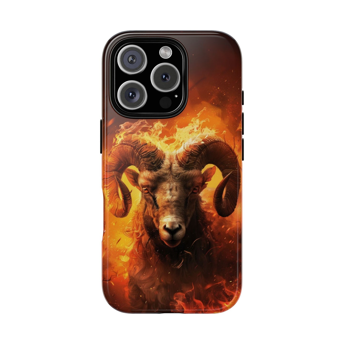 Aries Fire Ram - Tough iPhone Case