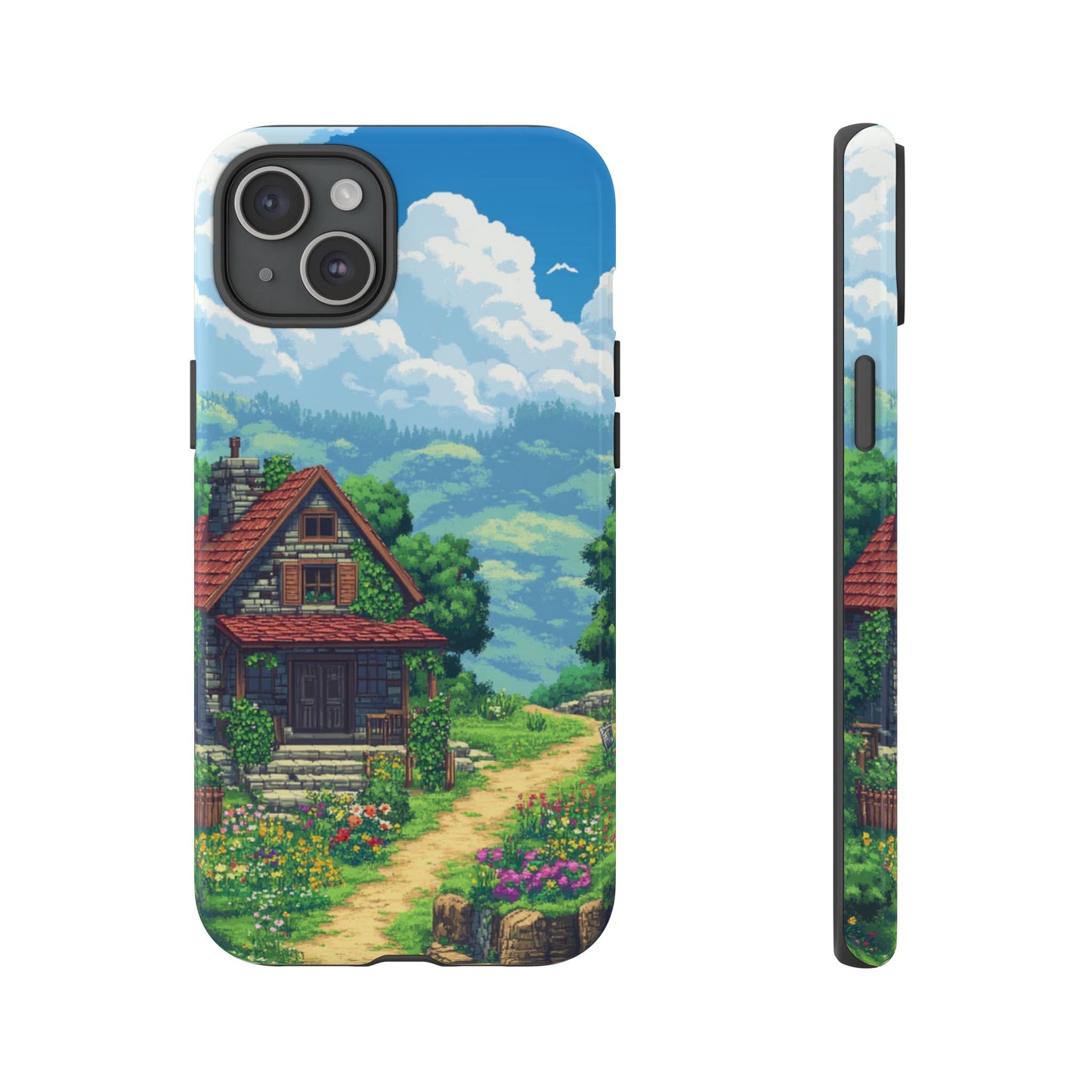 Retro Cottage Escape – Tough iPhone Case