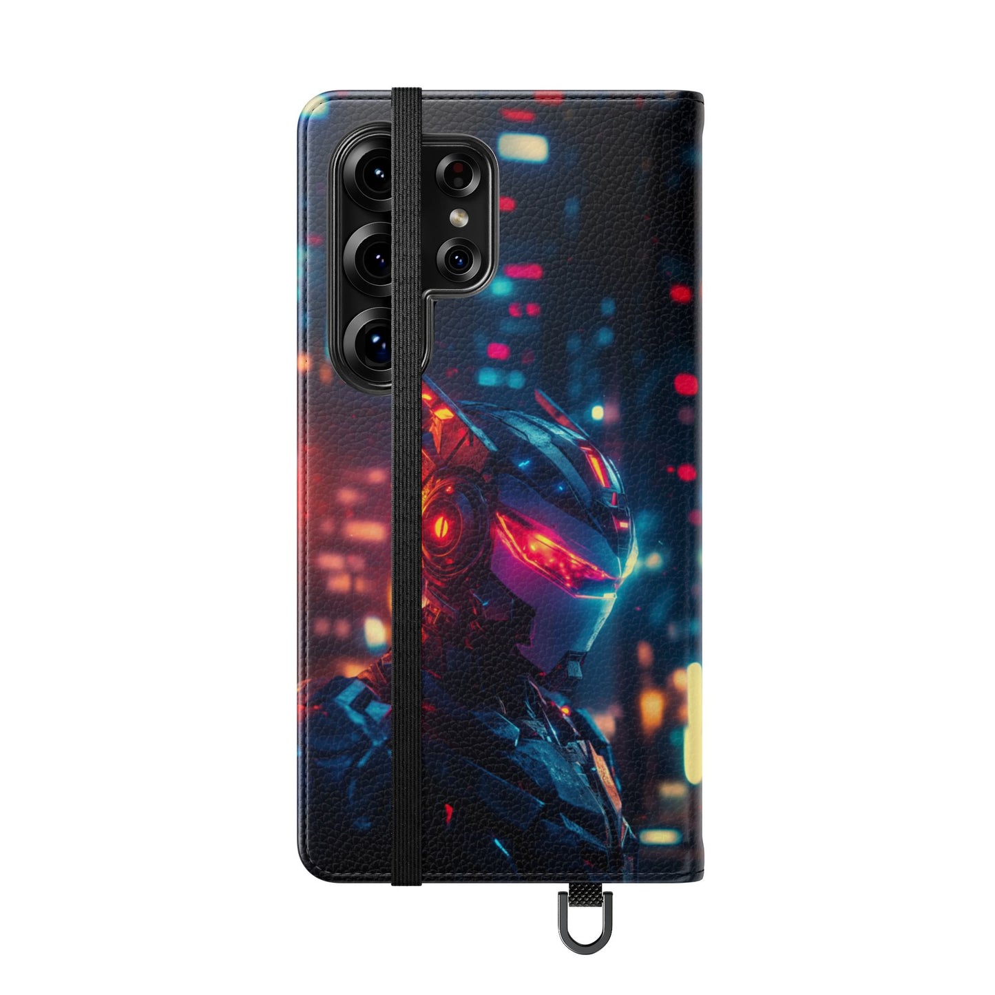 Neon Cyborg - Wallet Flip Case