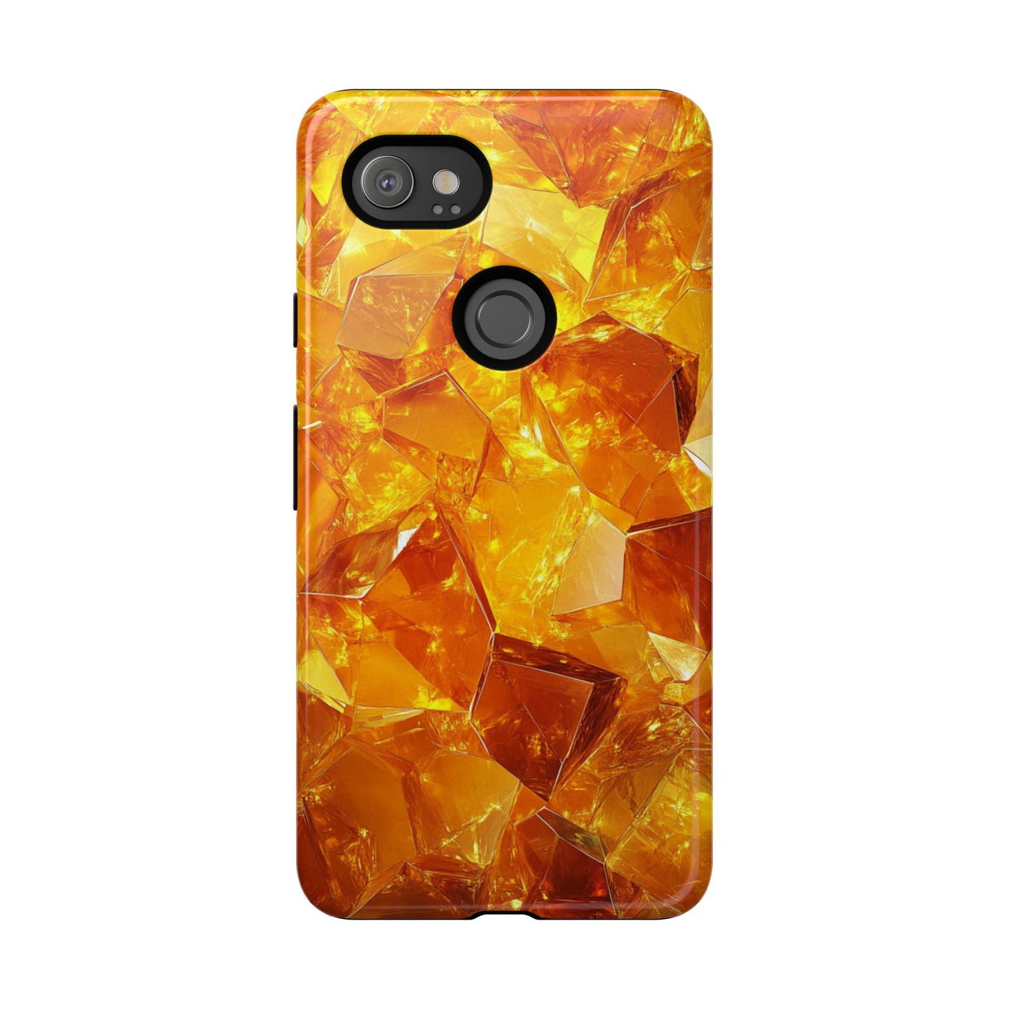 Amber Crystal Shards – Tough Google Pixel Case