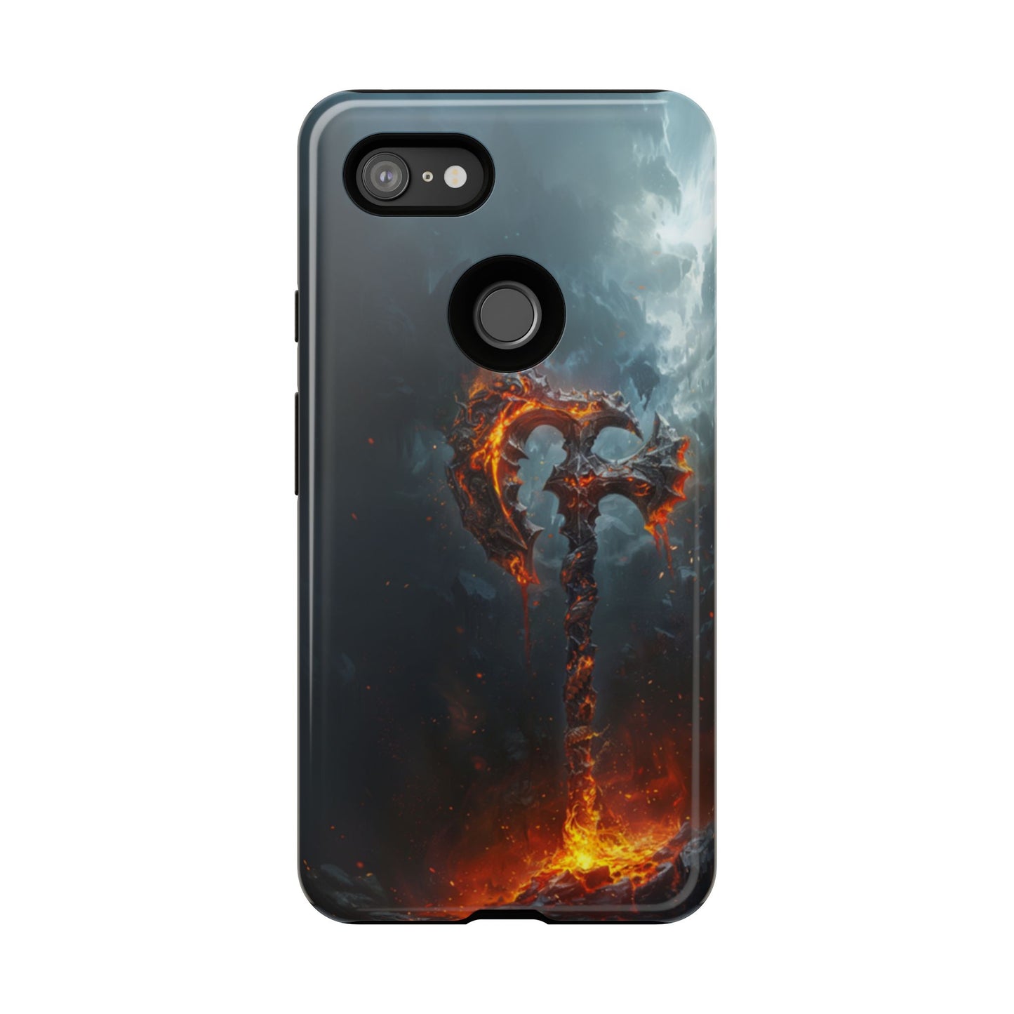 Molten War Axe - Tough Google Pixel Case