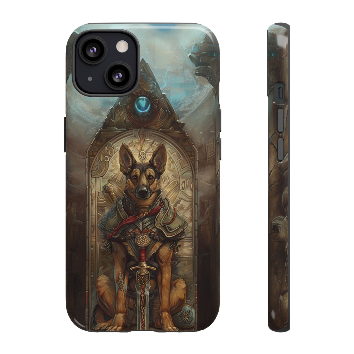 Temple Sentinel Dog – Tough iPhone Case