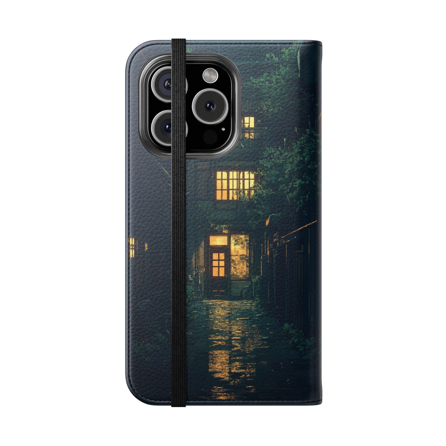 Rainy Alley - Wallet Flip Case