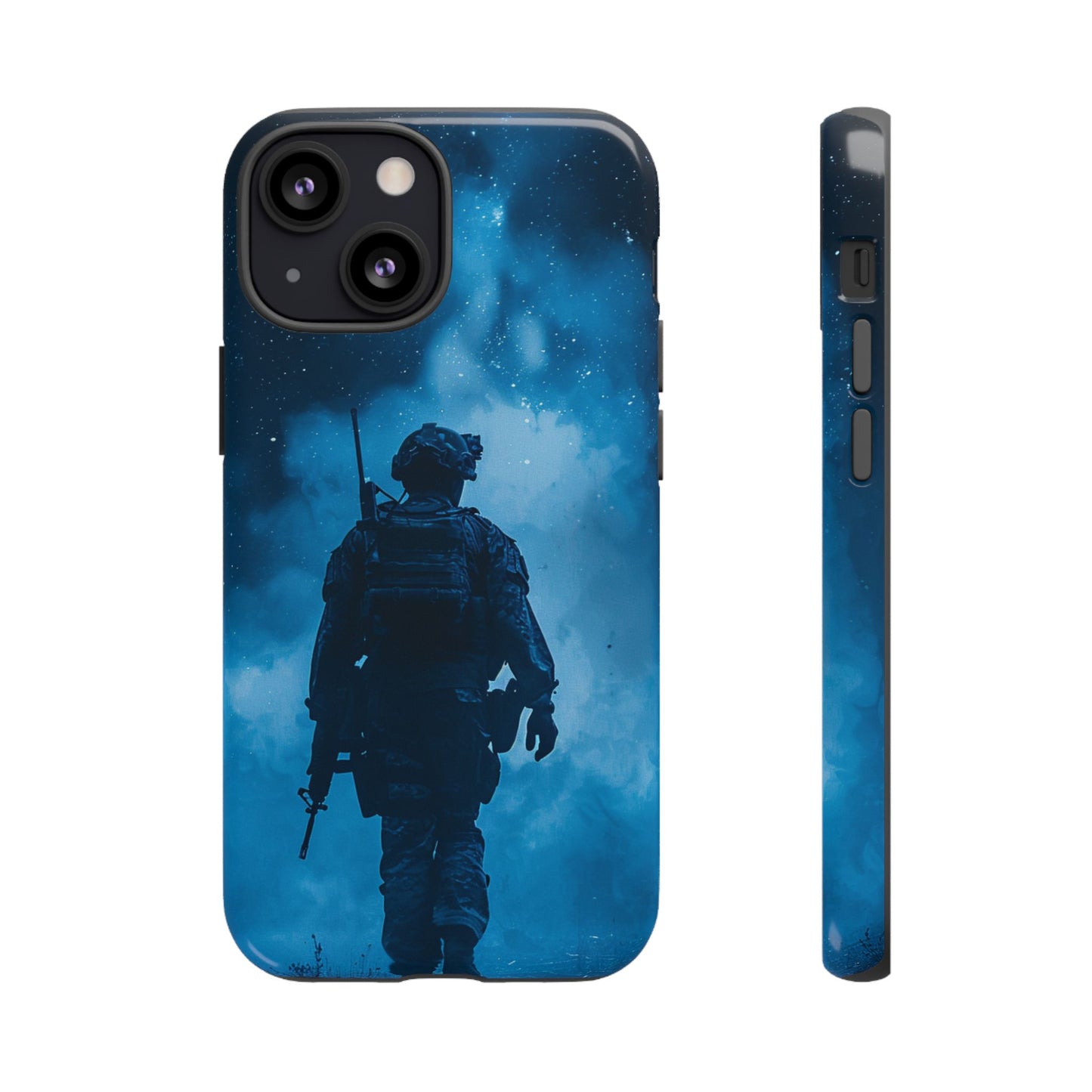 Midnight Sentinel Soldier – Tough iPhone Case