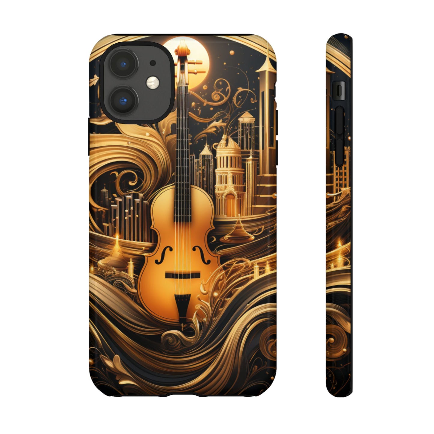 Golden Symphony Phone Case – iPhone, Samsung, Google Pixel