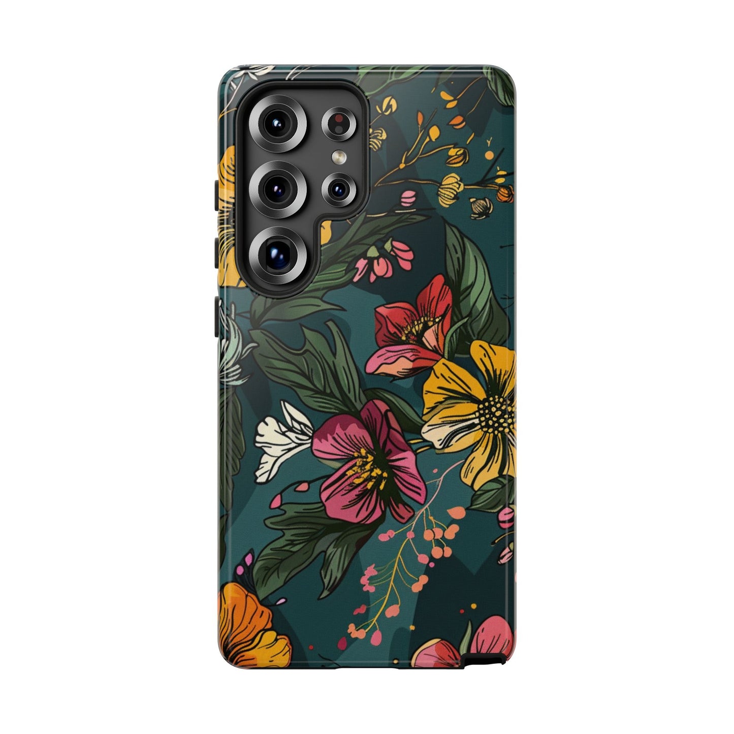 Vintage Floral Bloom – Tough Samsung Galaxy Case