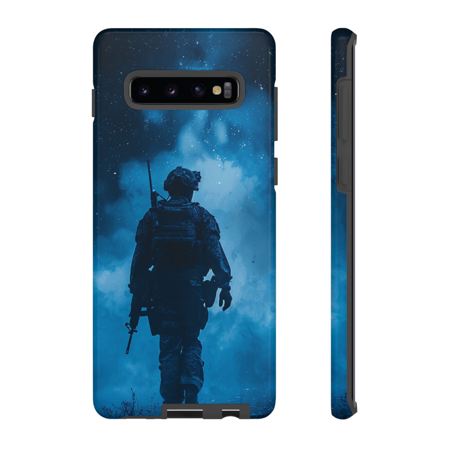 Midnight Sentinel Soldier – Tough Samsung Galaxy Case