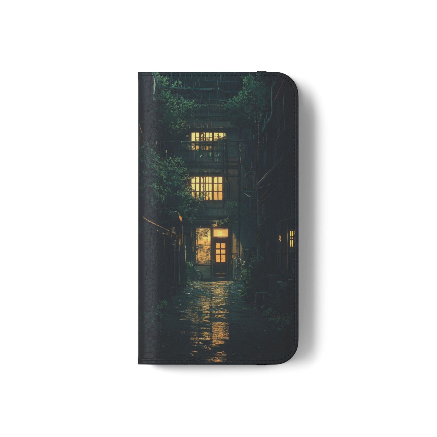 Rainy Alley - Wallet Flip Case