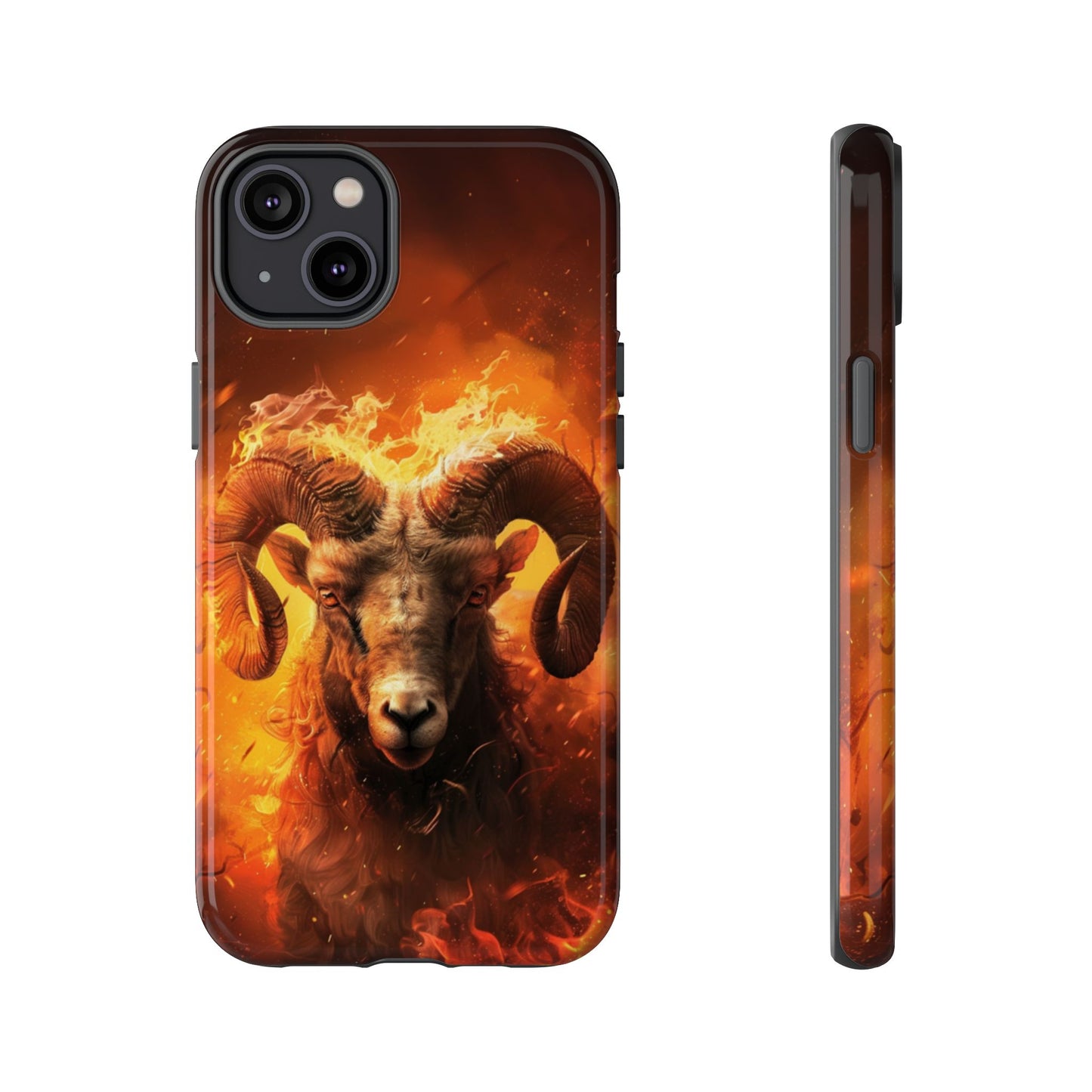 Aries Fire Ram - Tough iPhone Case
