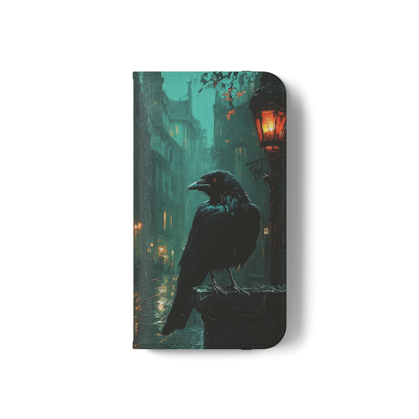 Victorian Raven - Wallet Flip Case