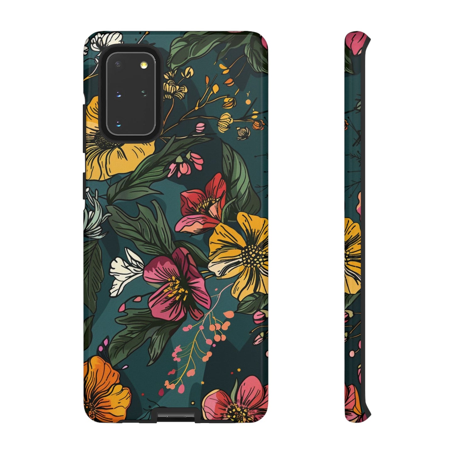 Vintage Floral Bloom – Tough Samsung Galaxy Case