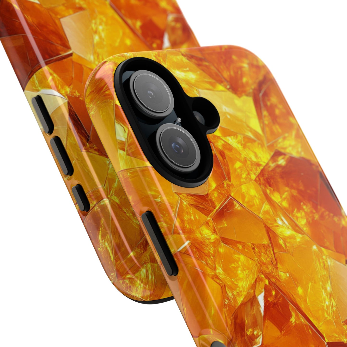 Amber Crystal Shards – Tough iPhone Case