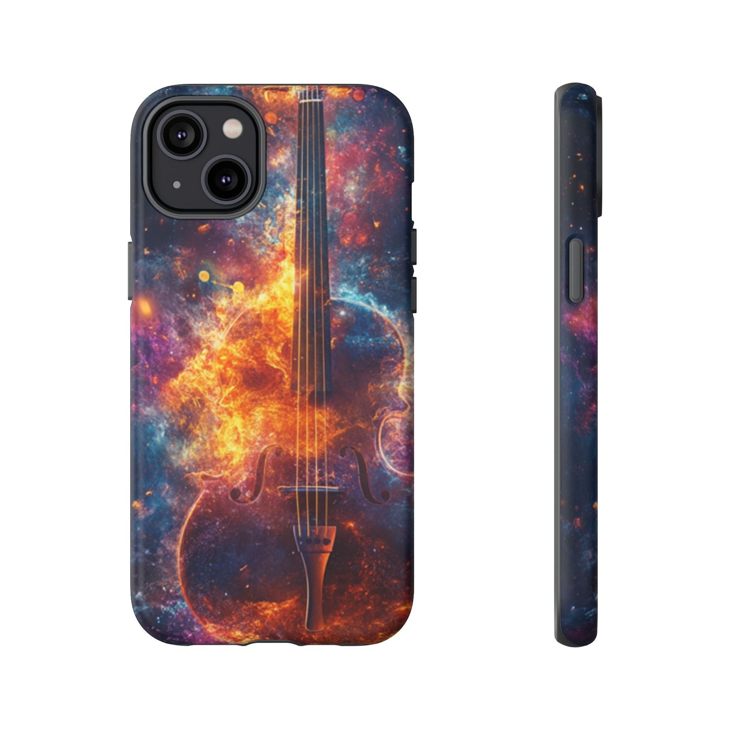 Fiery Violin Galaxy Phone Case – iPhone, Samsung, Google Pixel