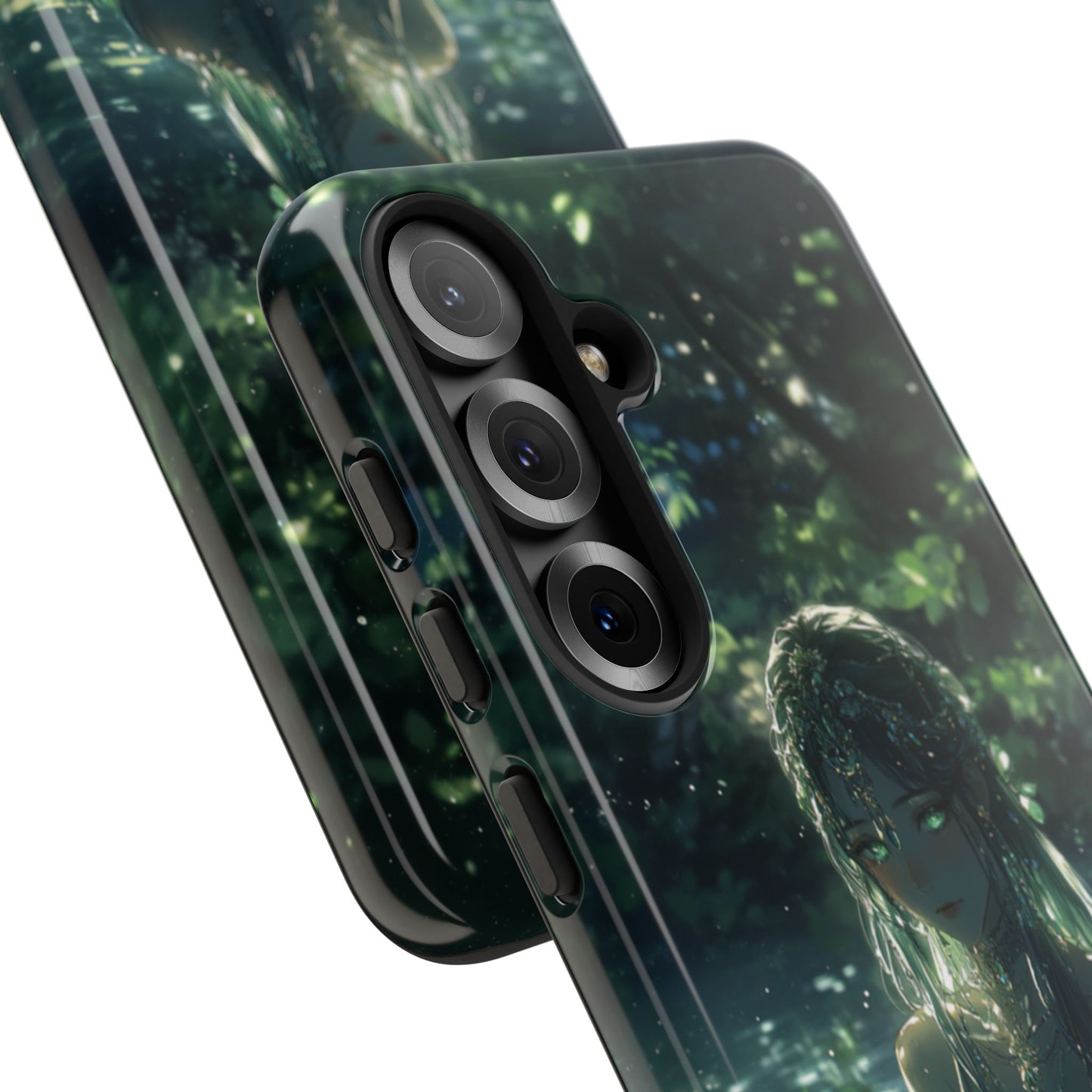 Forest Water Nymph Green Eyes Pond - Tough Samsung Galaxy Case