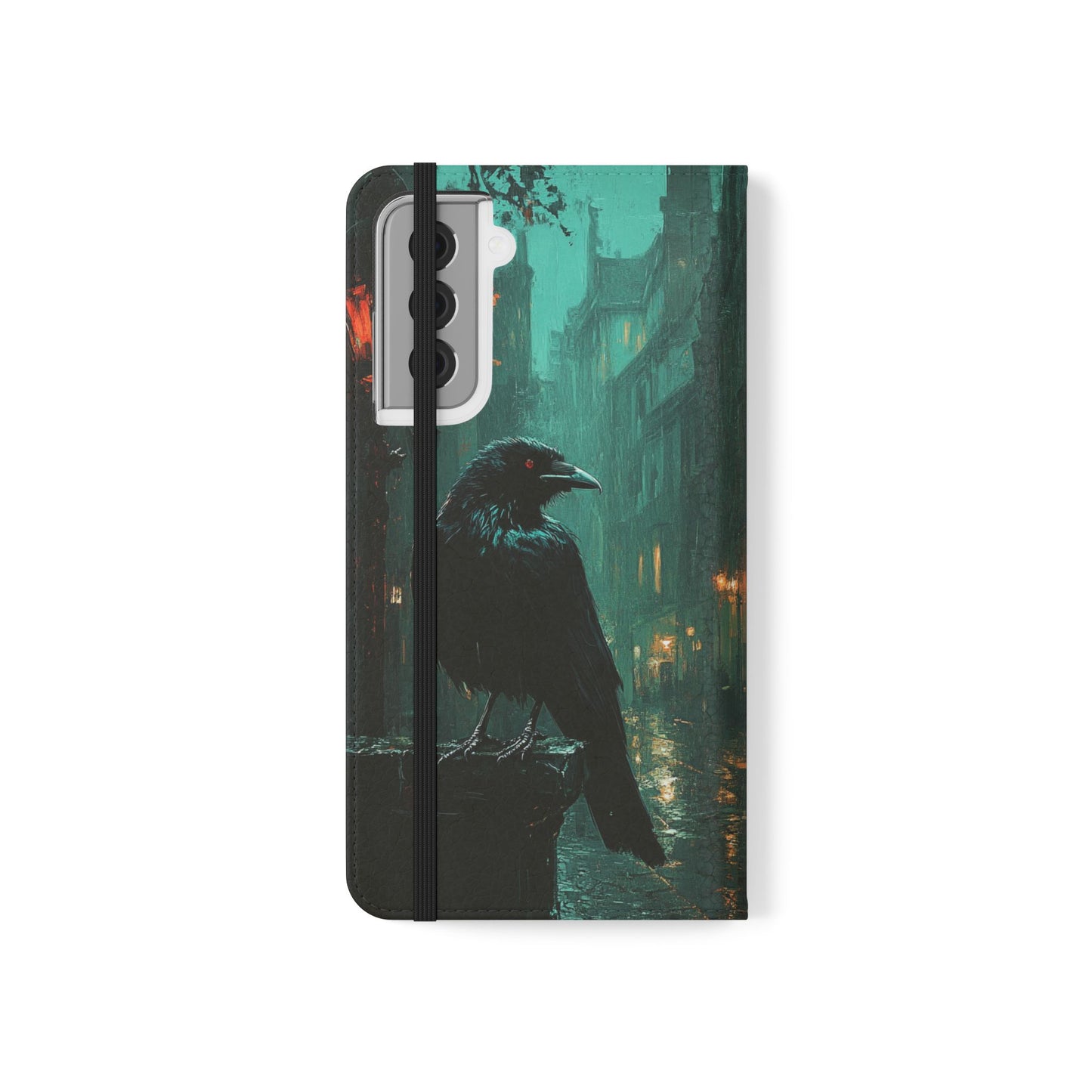 Victorian Raven - Wallet Flip Case