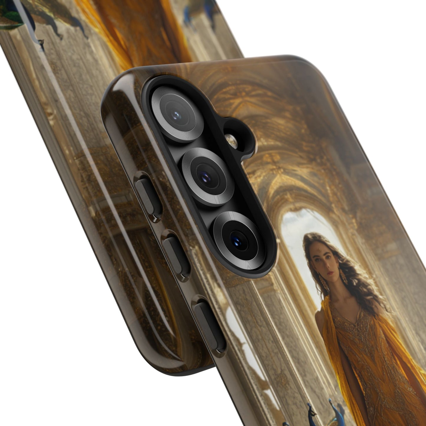 Hera Golden Palace Peacock Goddess - Tough Samsung Galaxy Case