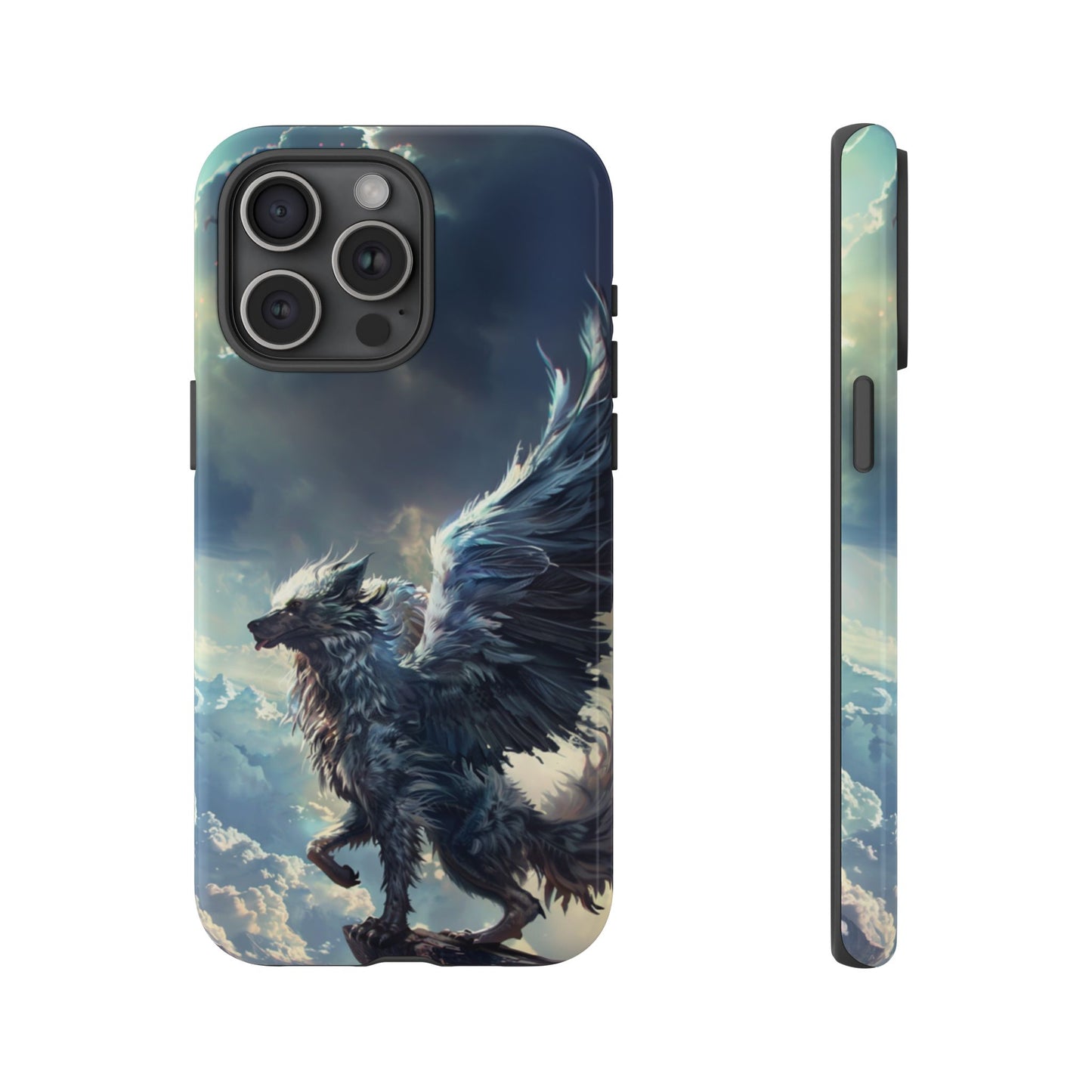 Winged Wolf Protector - iPhone, Google Pixel, Samsung Galaxy
