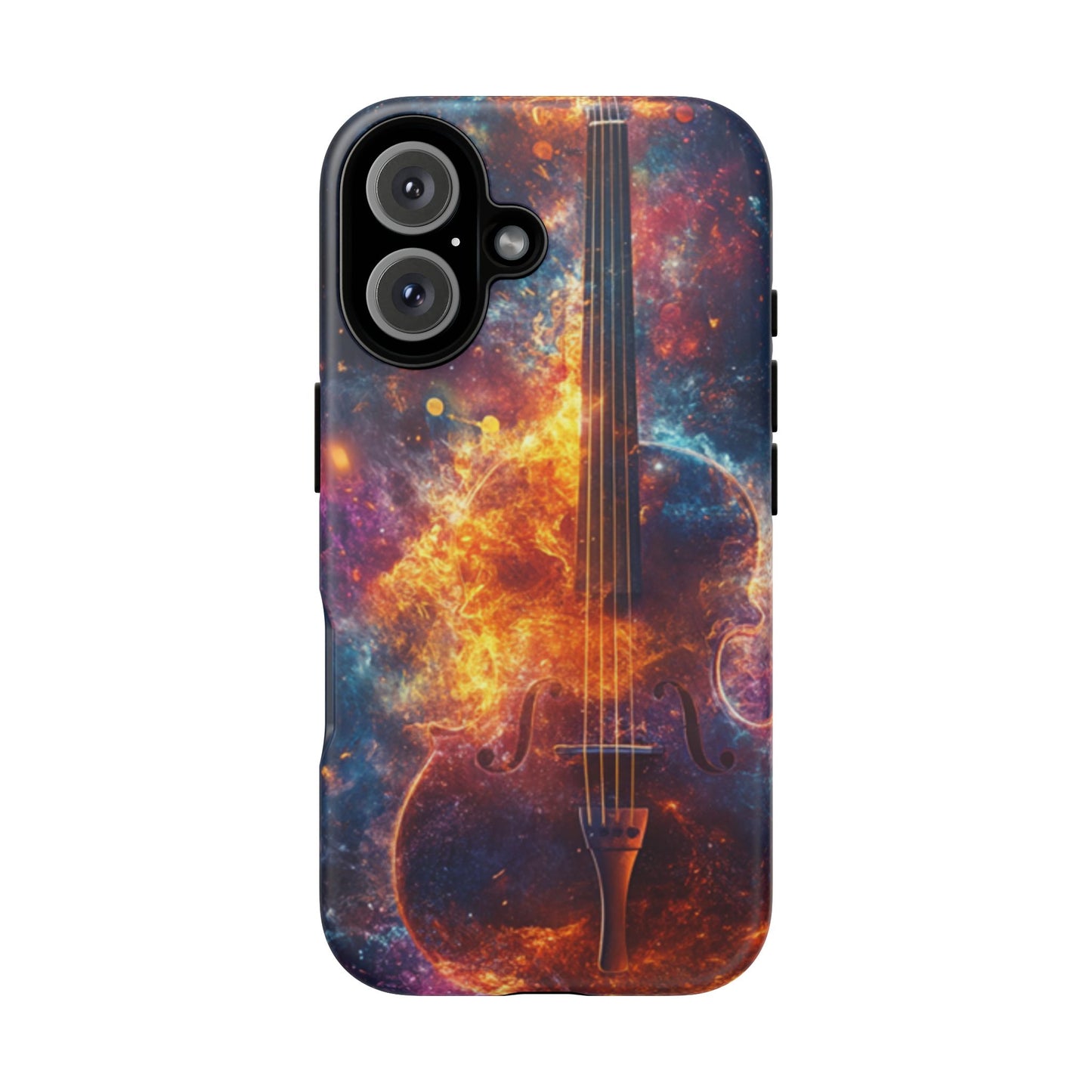 Fiery Violin Galaxy Phone Case – iPhone, Samsung, Google Pixel