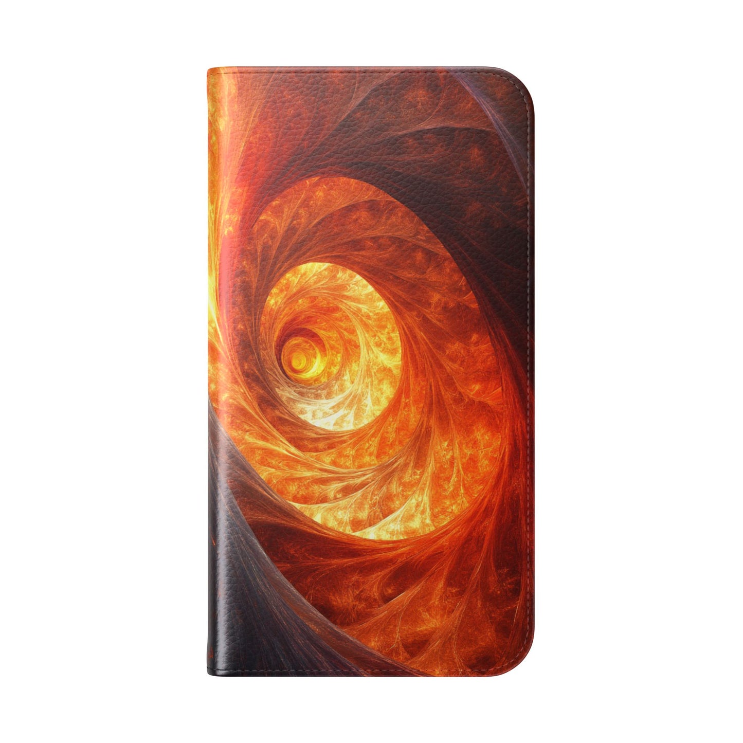 Fire Spiral - Wallet Flip Case