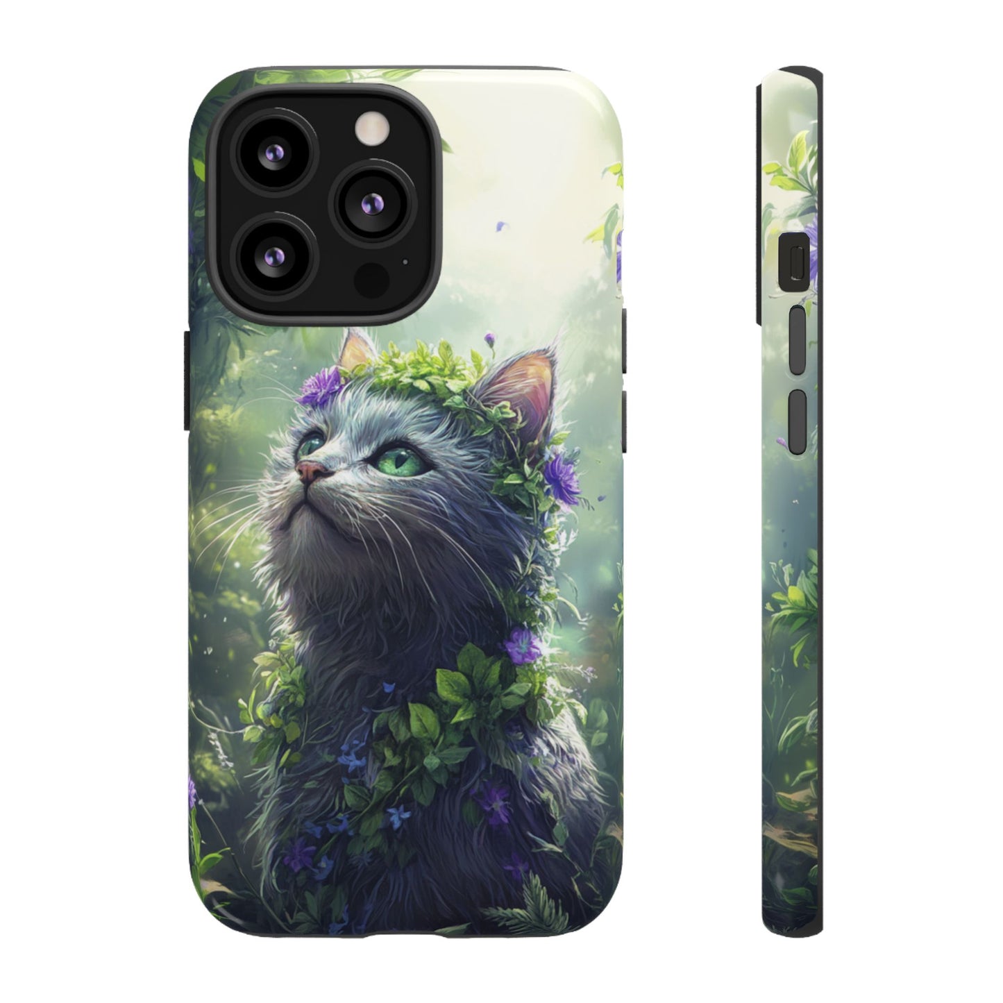 Forest Spirit Cat - Tough iPhone Case