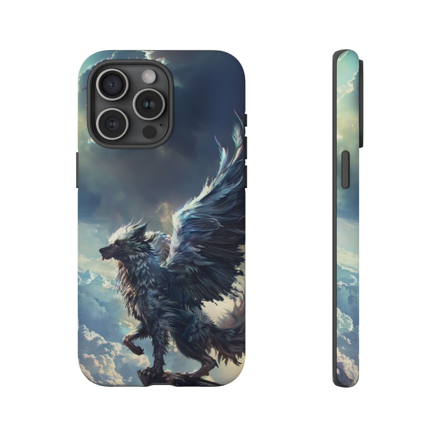 Winged Wolf Protector - iPhone, Google Pixel, Samsung Galaxy
