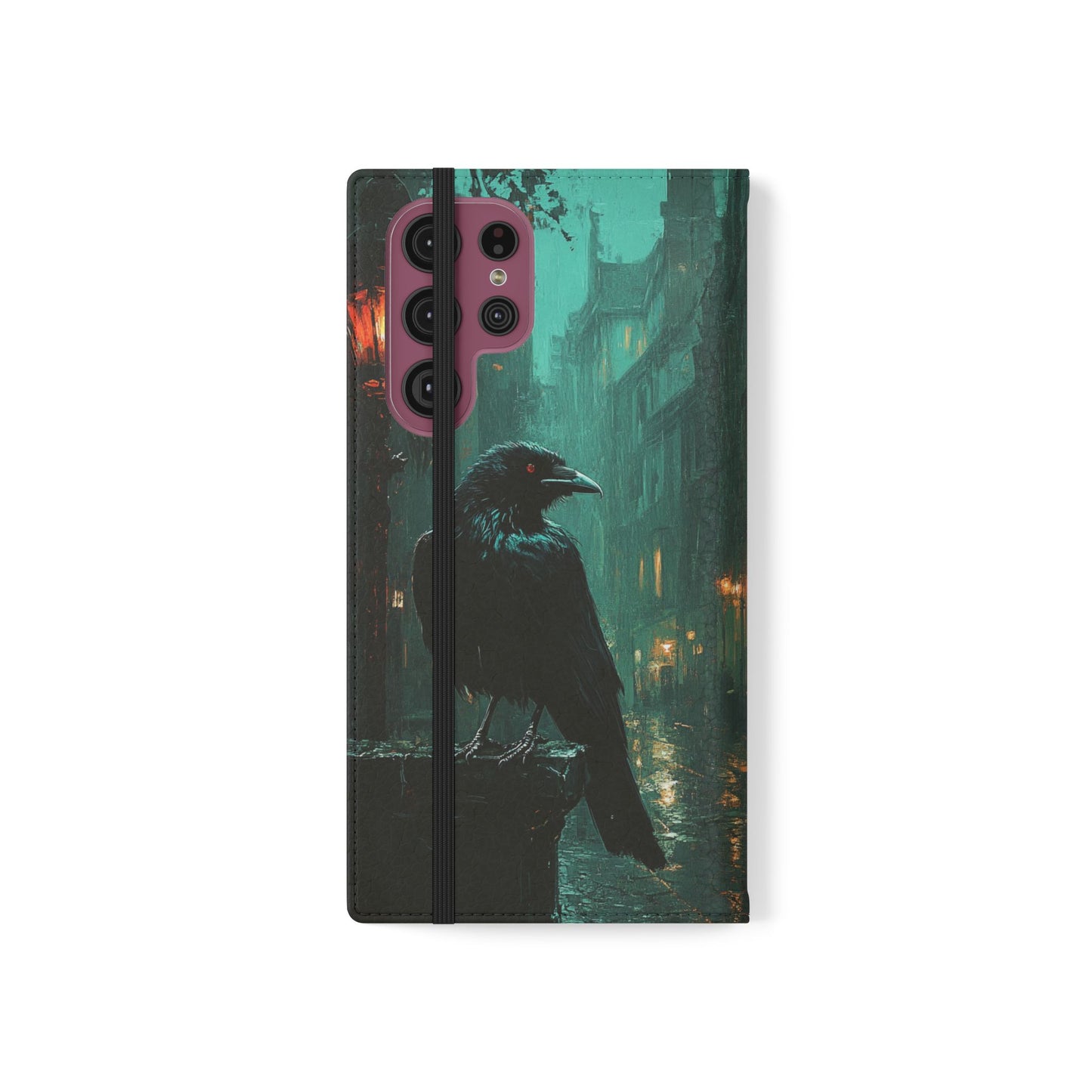 Victorian Raven - Wallet Flip Case