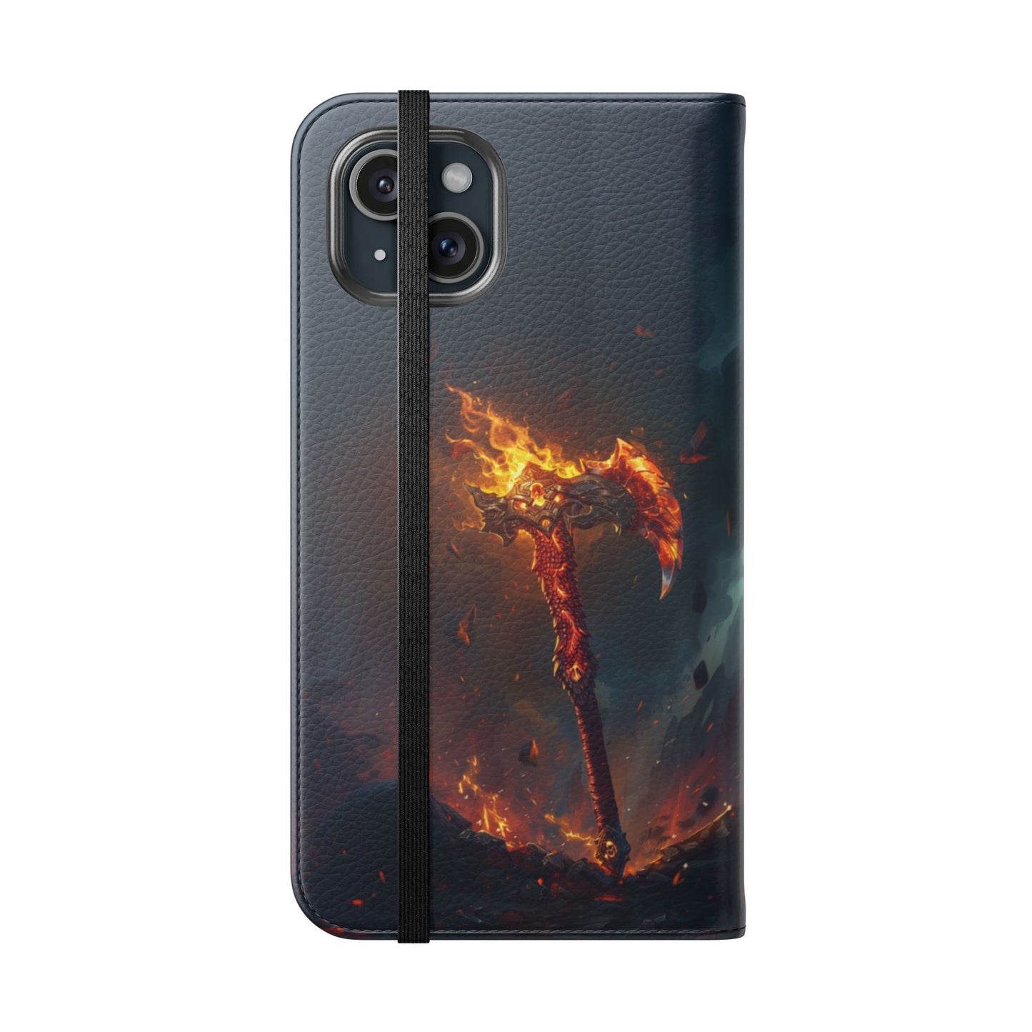Dragon Fire Axe - Wallet Flip Case