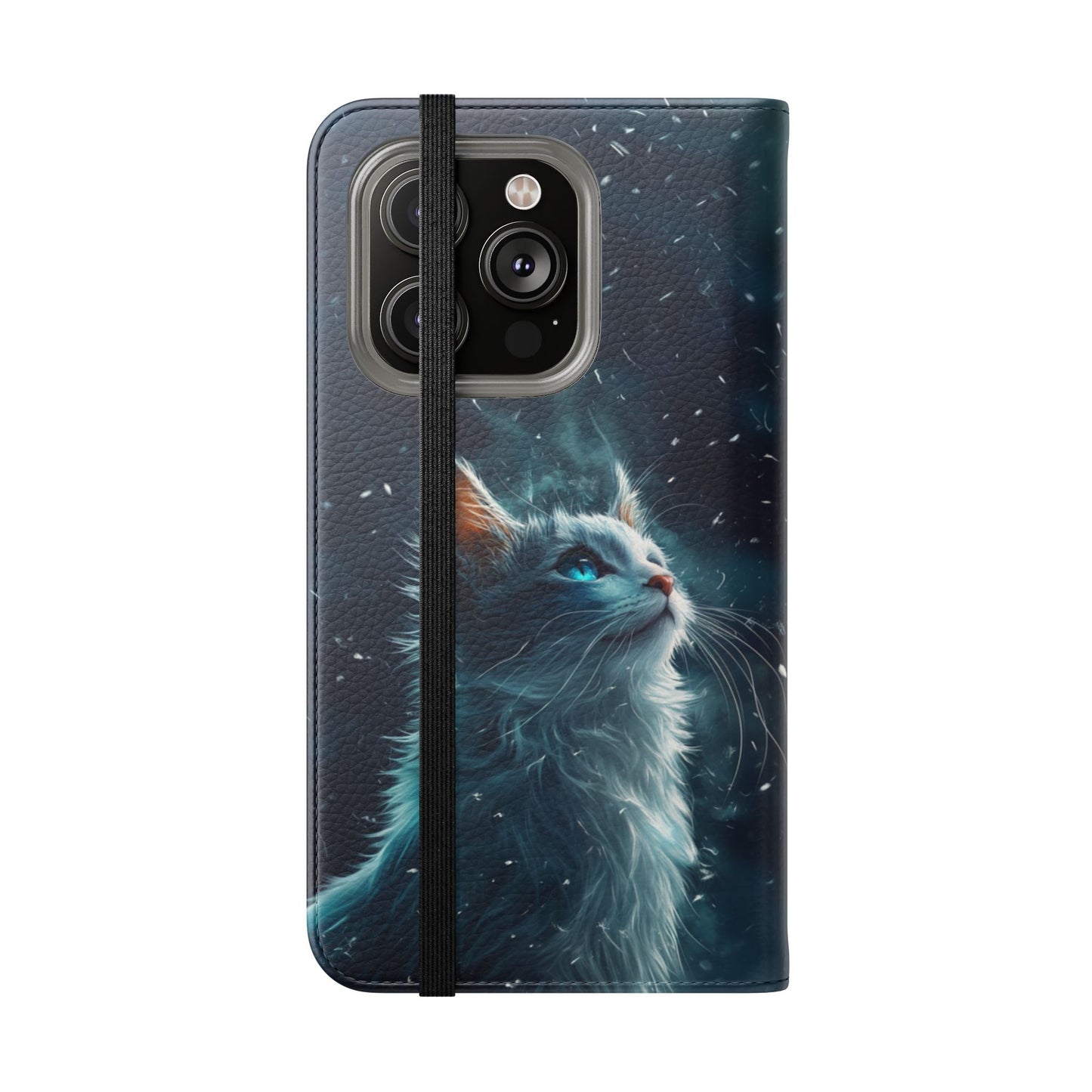 Winter Cat - Wallet Flip Case