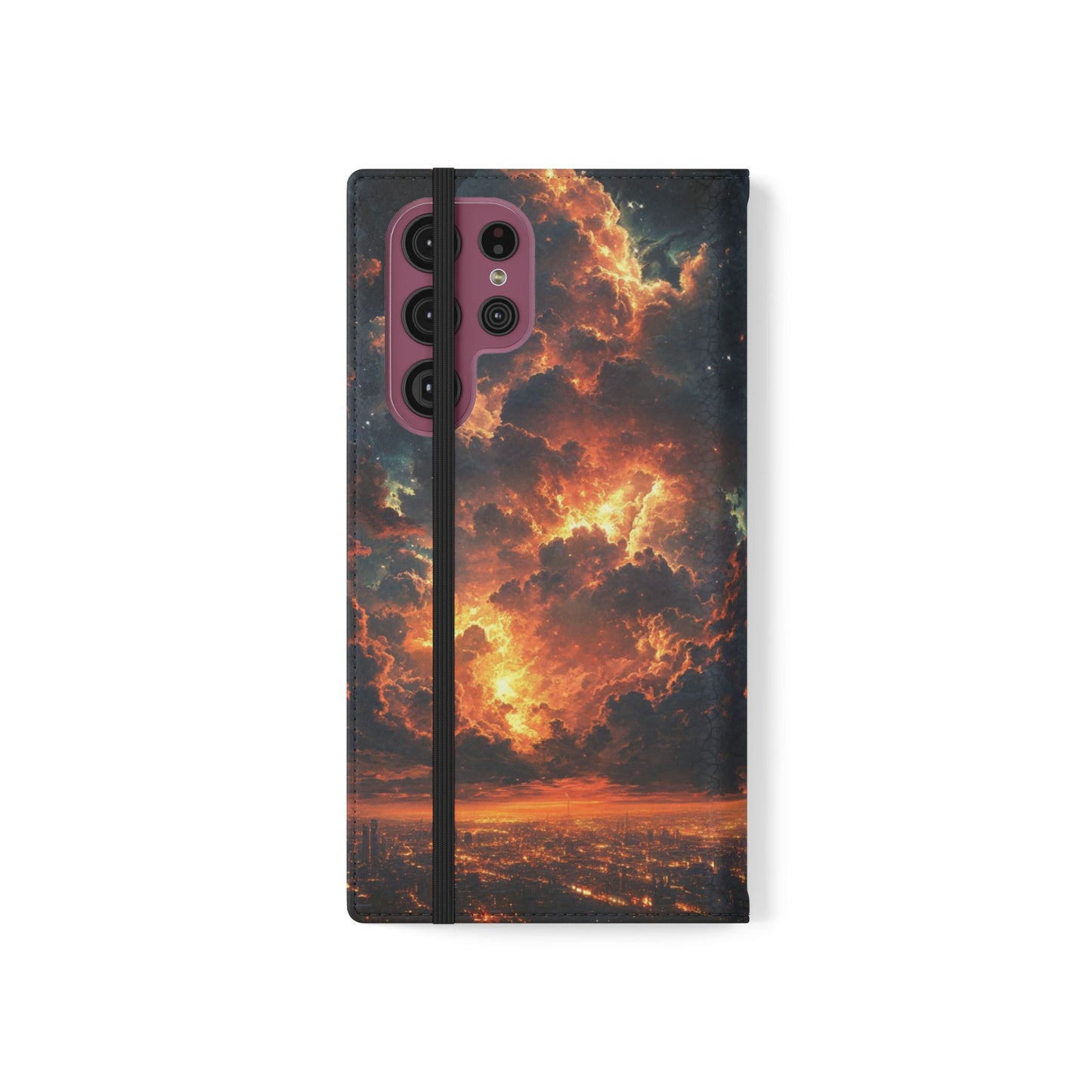 Cosmic Storm - Wallet Flip Case