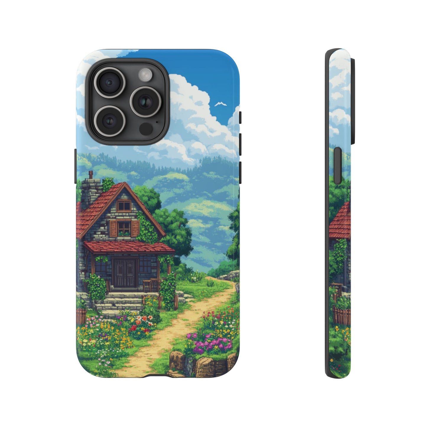 Retro Cottage Escape – Tough iPhone Case