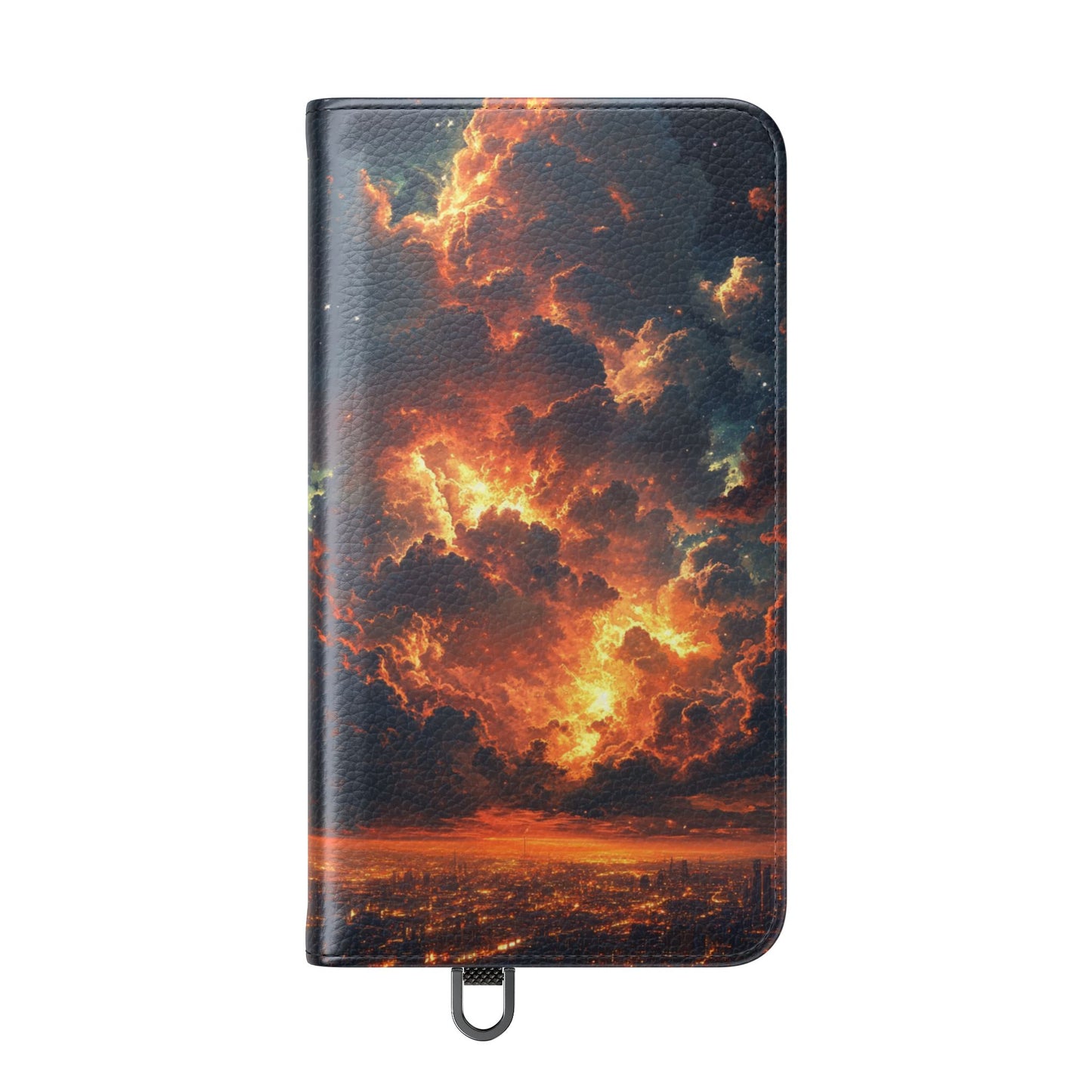 Cosmic Storm - Wallet Flip Case