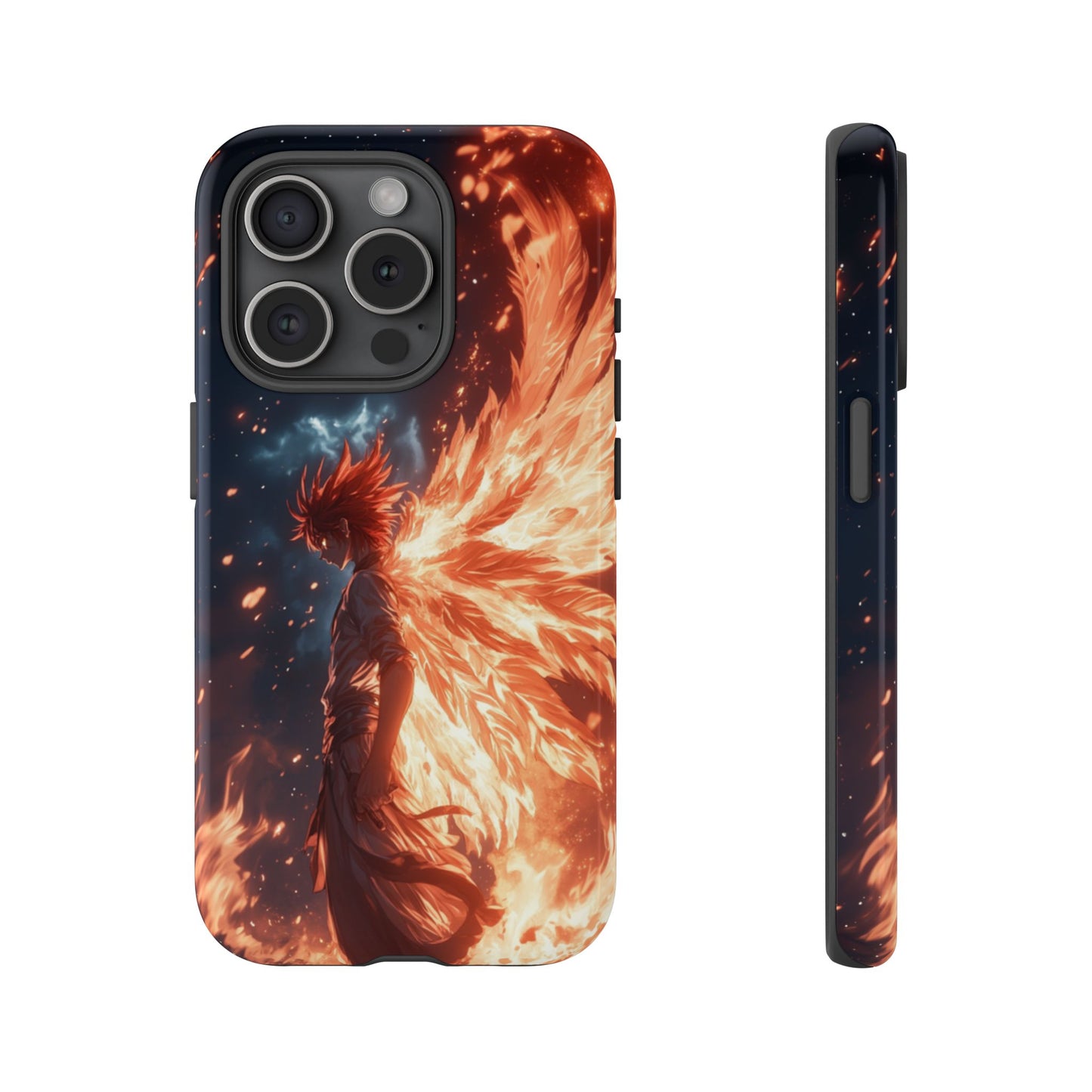 Flaming Guardian Phone Case – iPhone, Samsung, Google Pixel