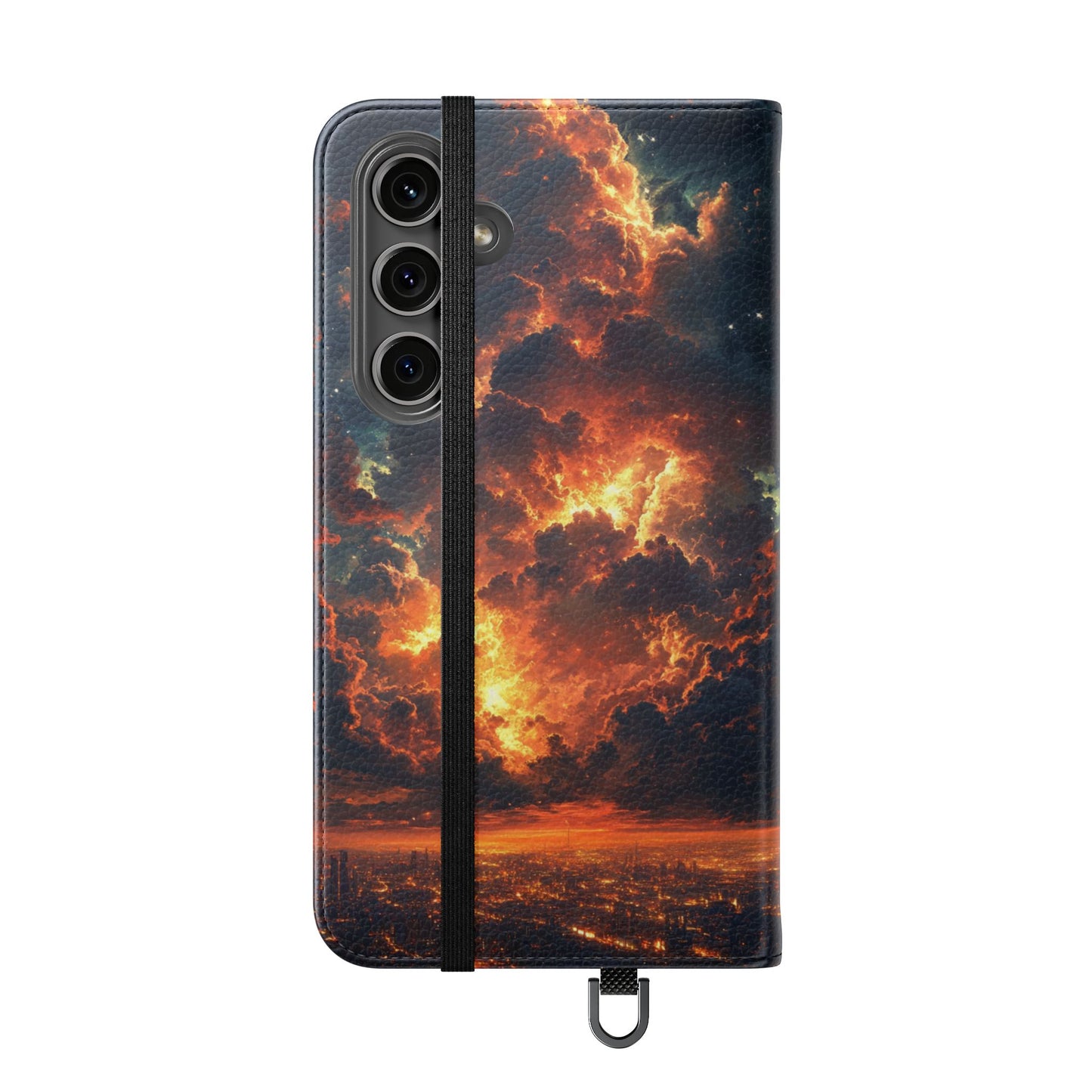 Cosmic Storm - Wallet Flip Case