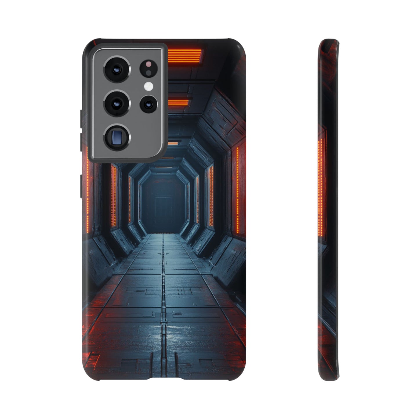 Red Alert Corridor – Tough Samsung Galaxy Case