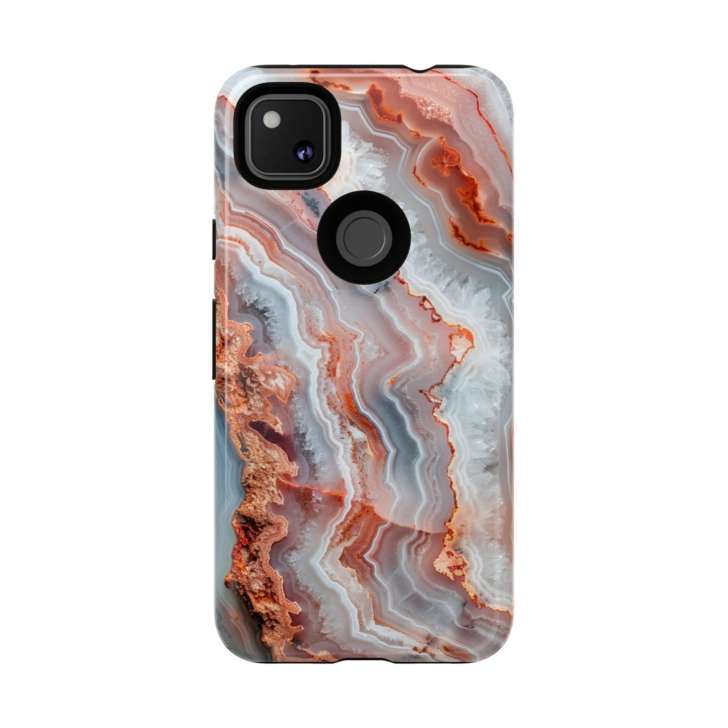 Rose Agate Currents – Tough Google Pixel Case